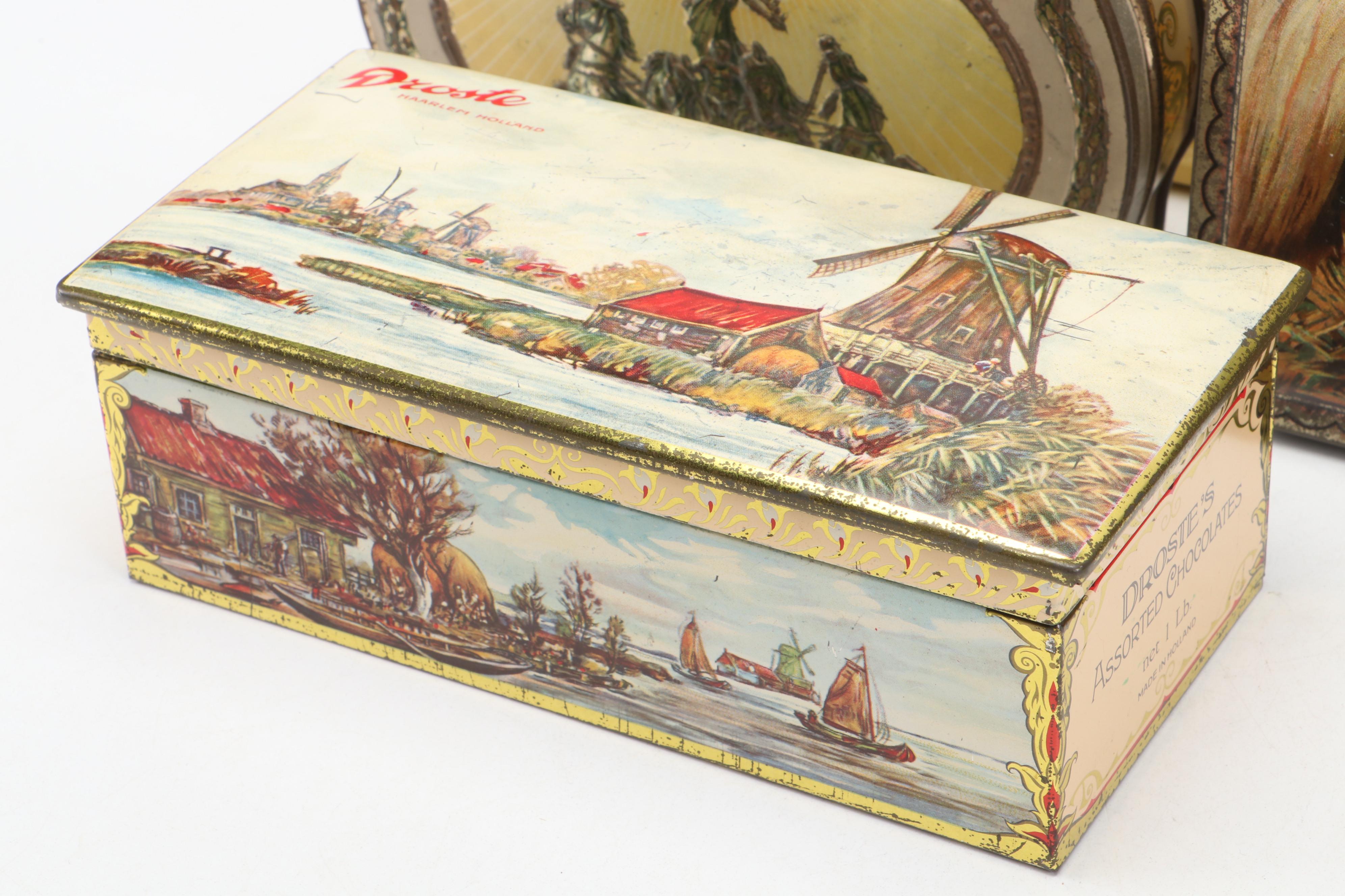 Wade "St. Sebastian's Church" and More Ceramic Miniature Houses and Metal Boxes