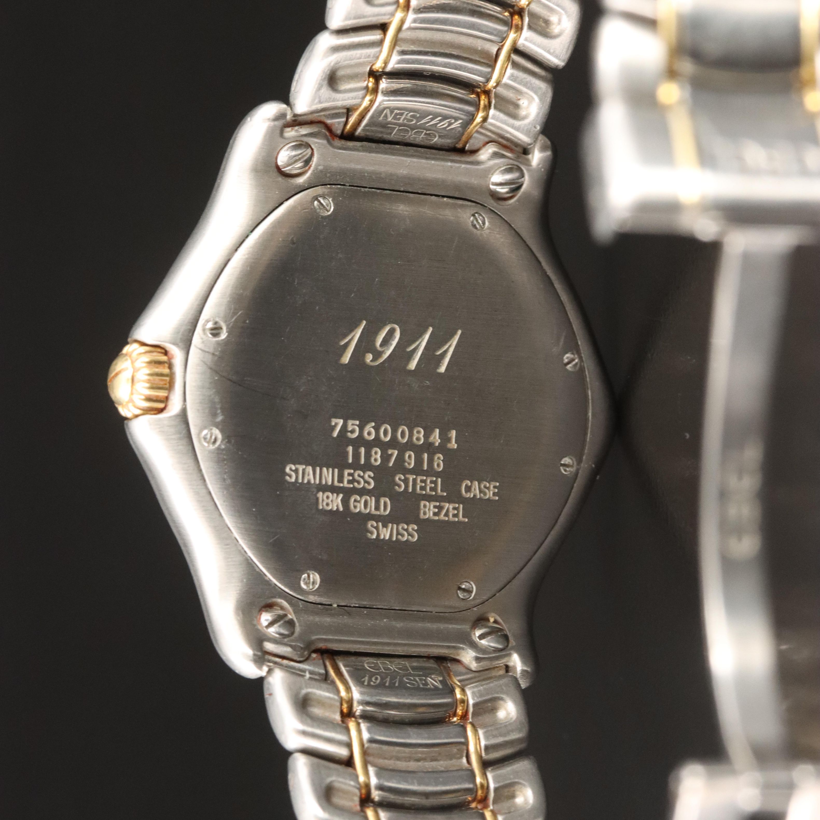 Ebel 1911 Collection 18K Gold & Steel Quartz Watch