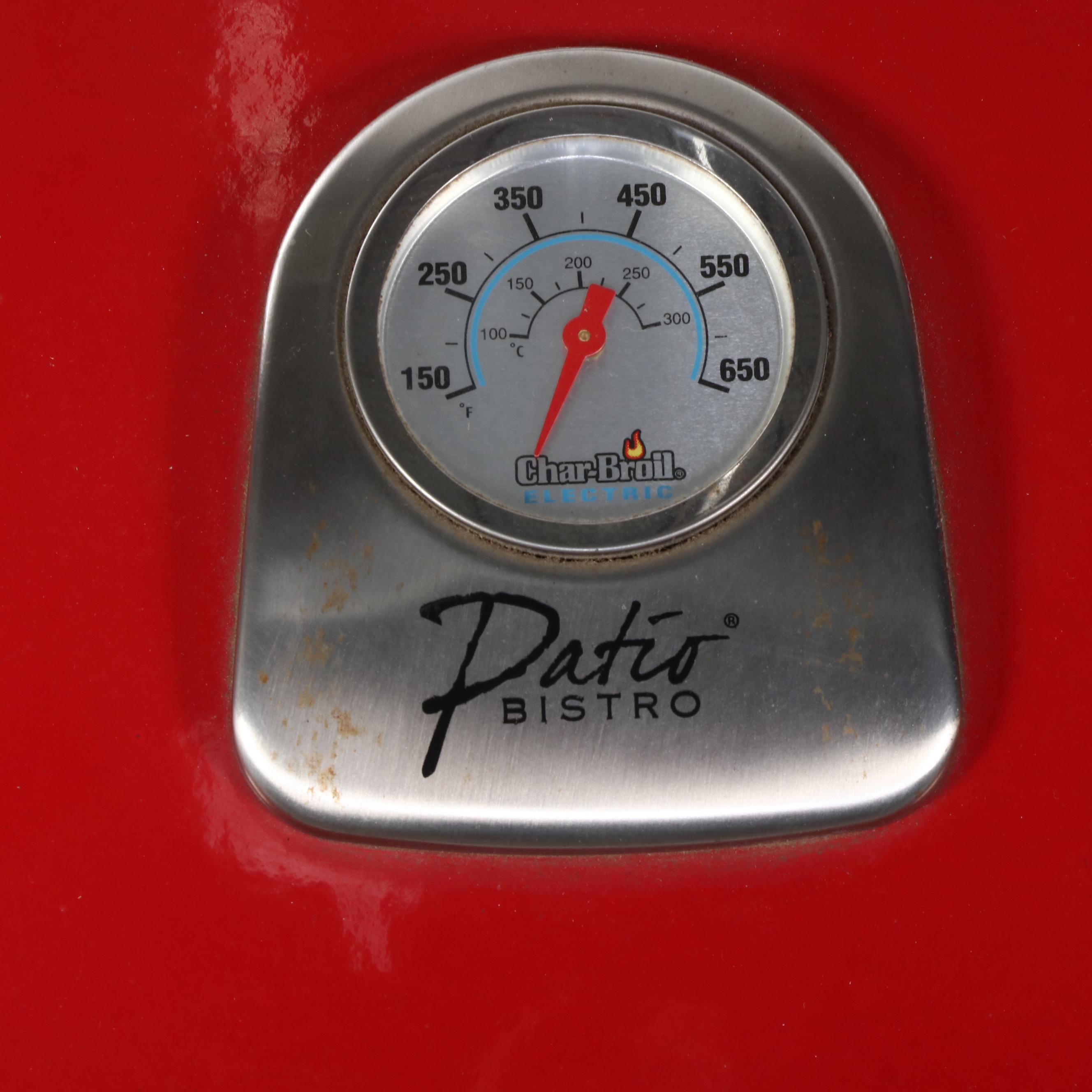 Char-Broil Patio Bistro Electric Grill Outdoor Grill