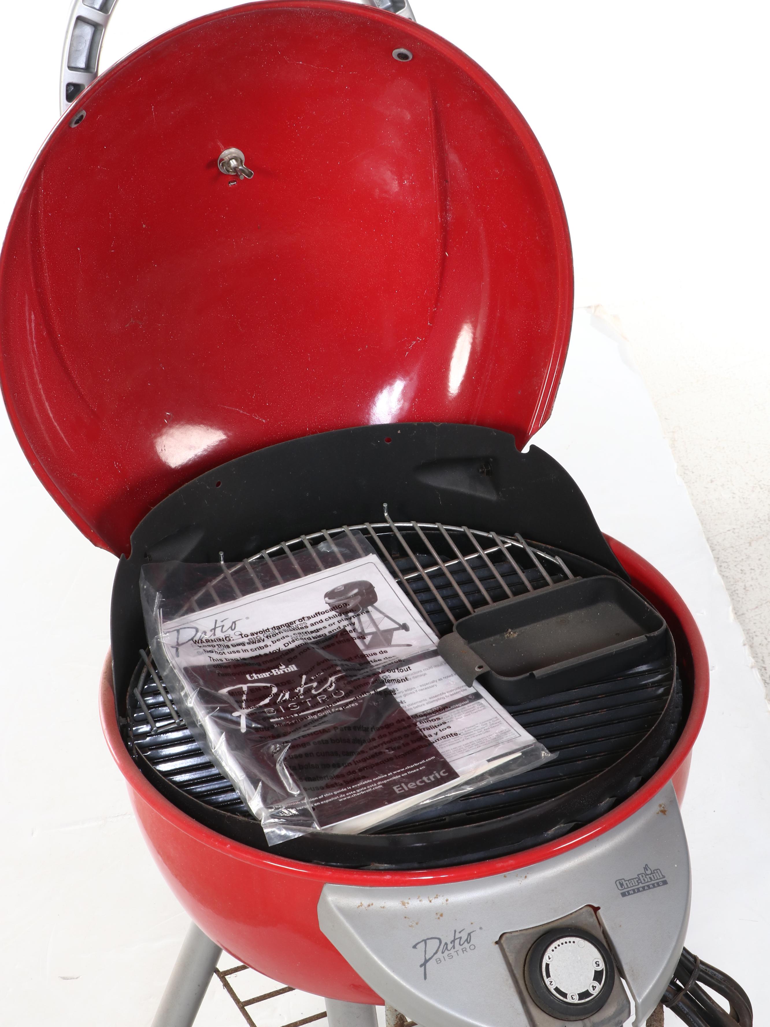 Char-Broil Patio Bistro Electric Grill Outdoor Grill