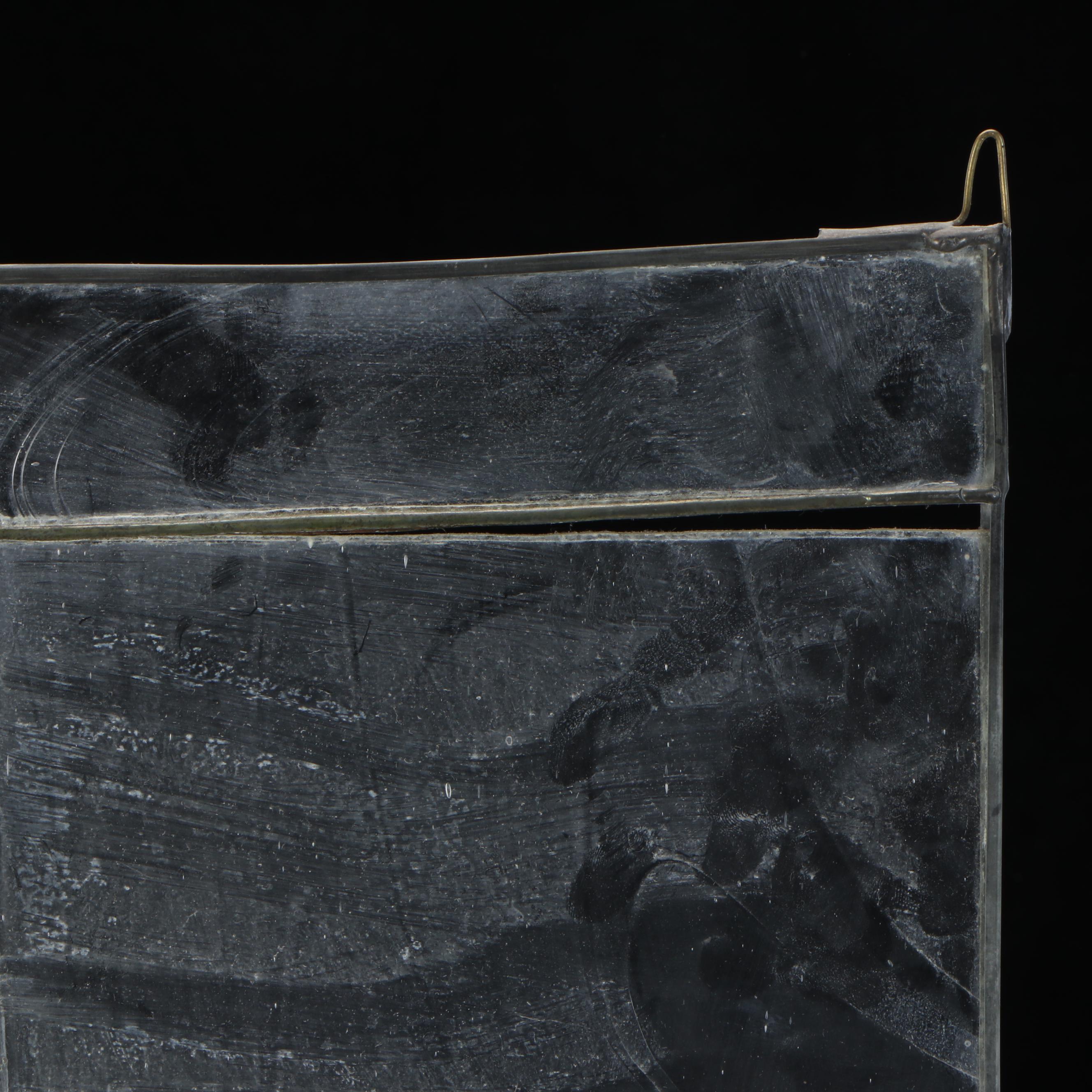 Art Deco Style Woman Stained Glass Panel