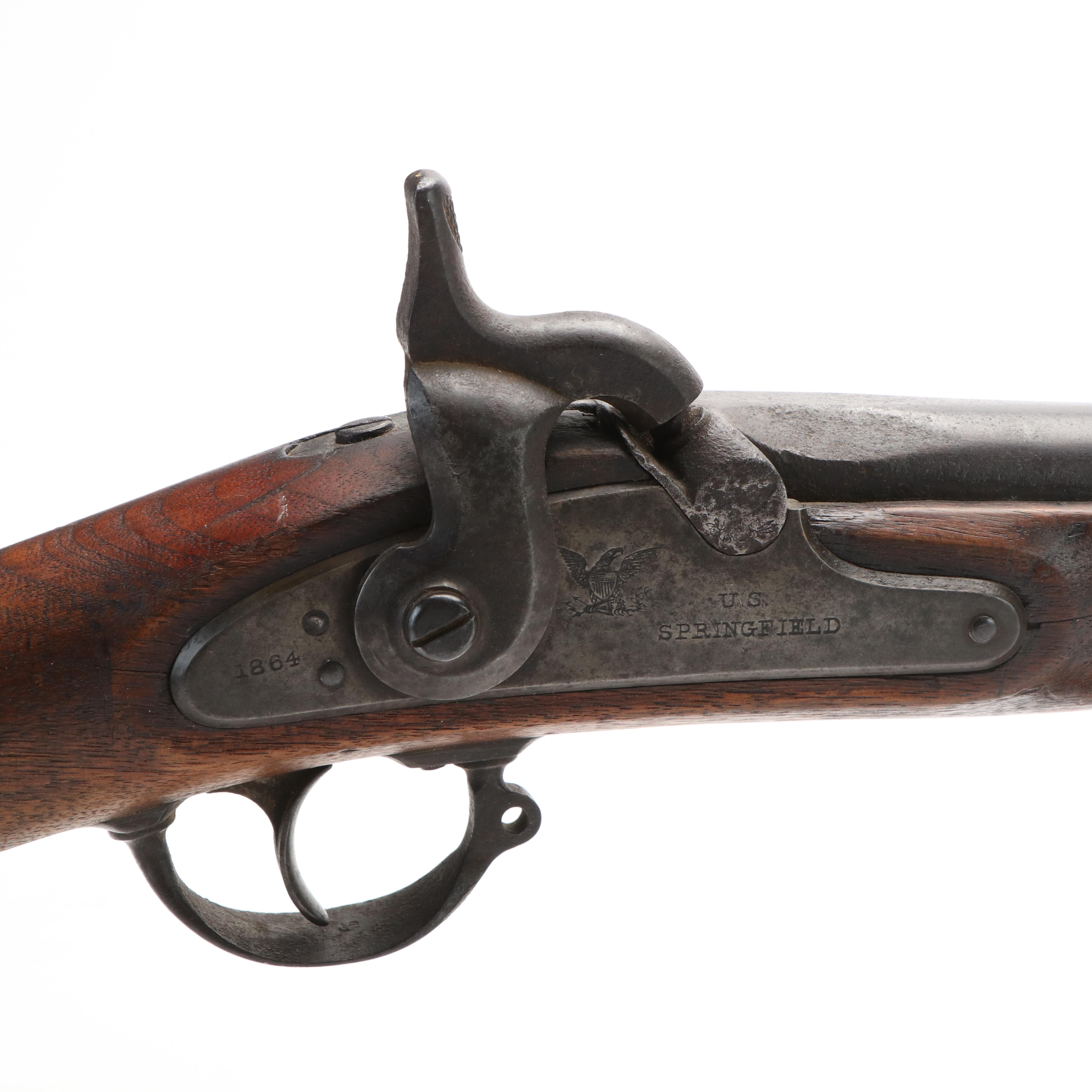 Civil War Era US Model 1864 Springfield Musket Modified to a Shotgun