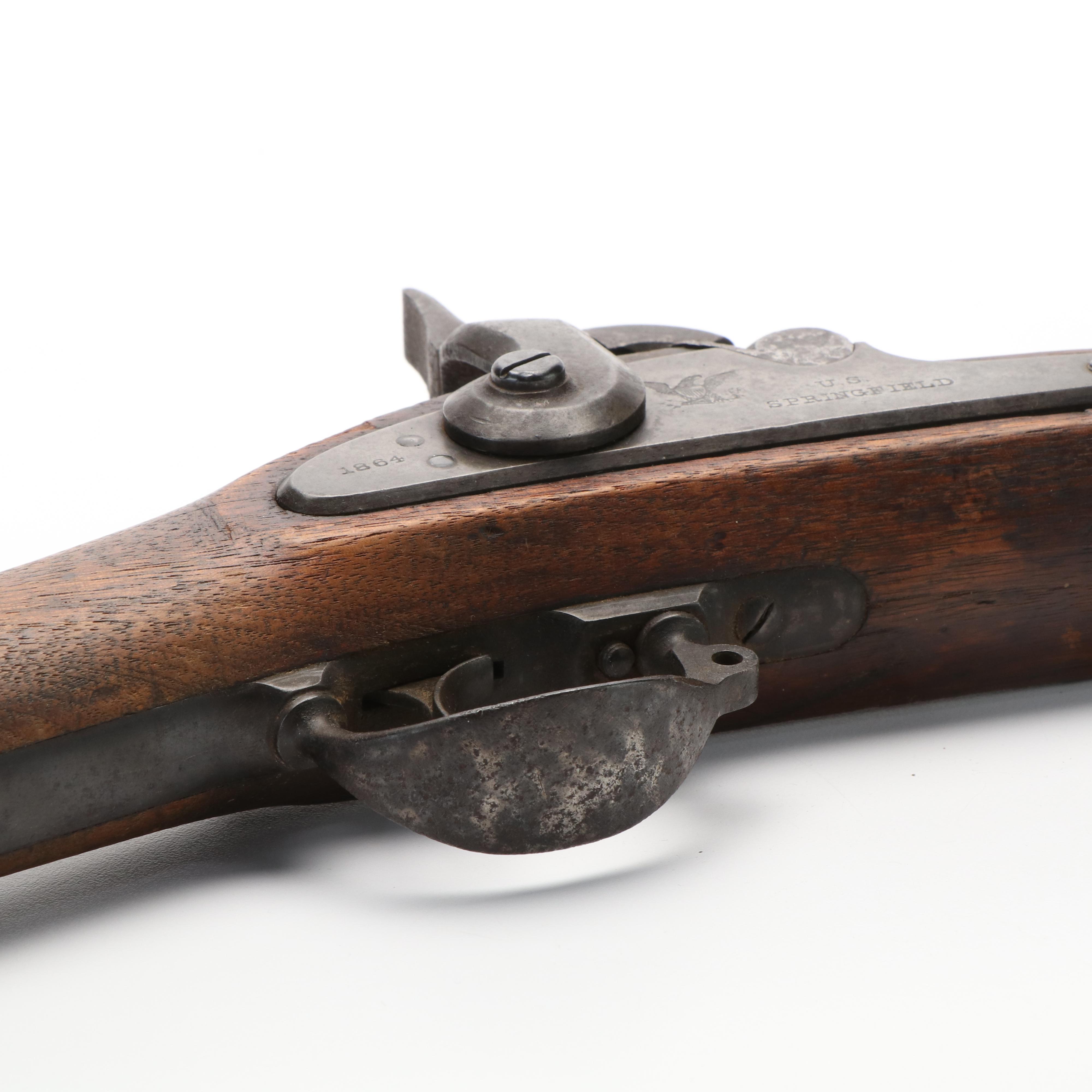 Civil War Era US Model 1864 Springfield Musket Modified to a Shotgun