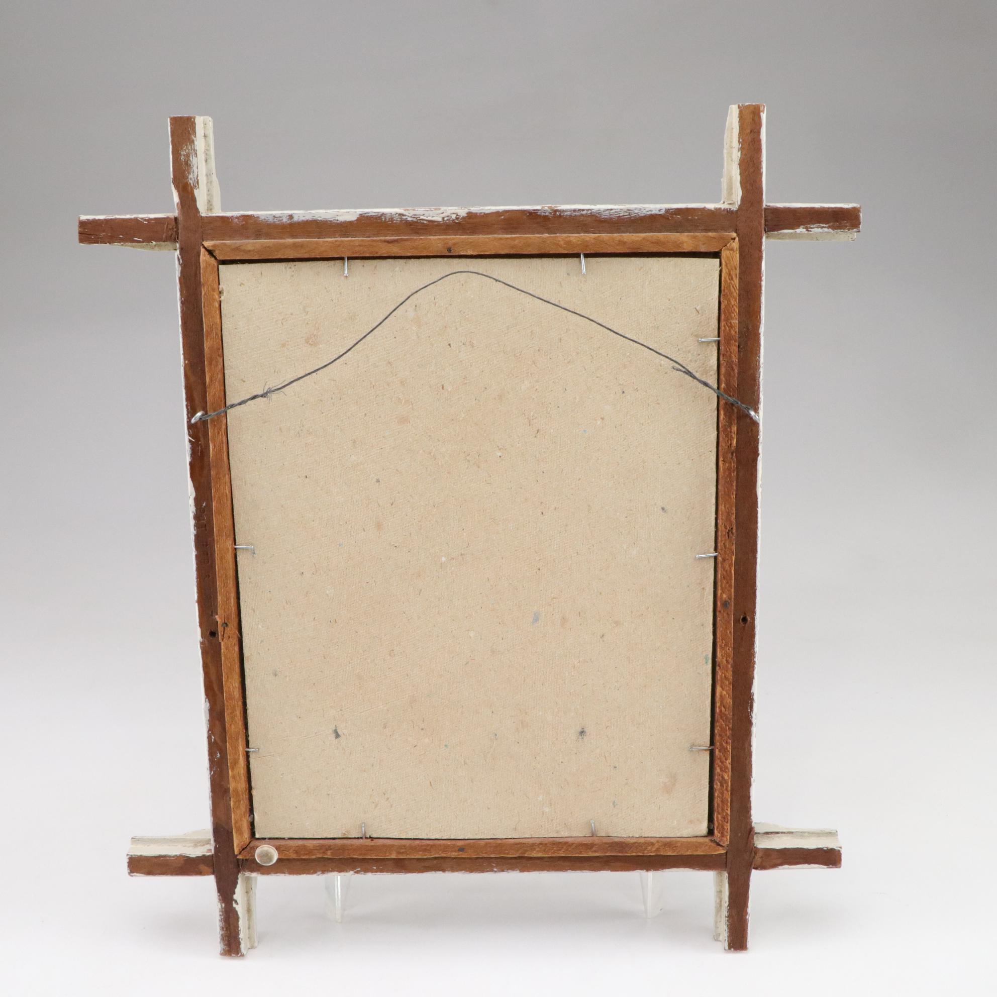 Crooksville "Ivo-Glo" Covered Serving Bowl with Rustic Decor