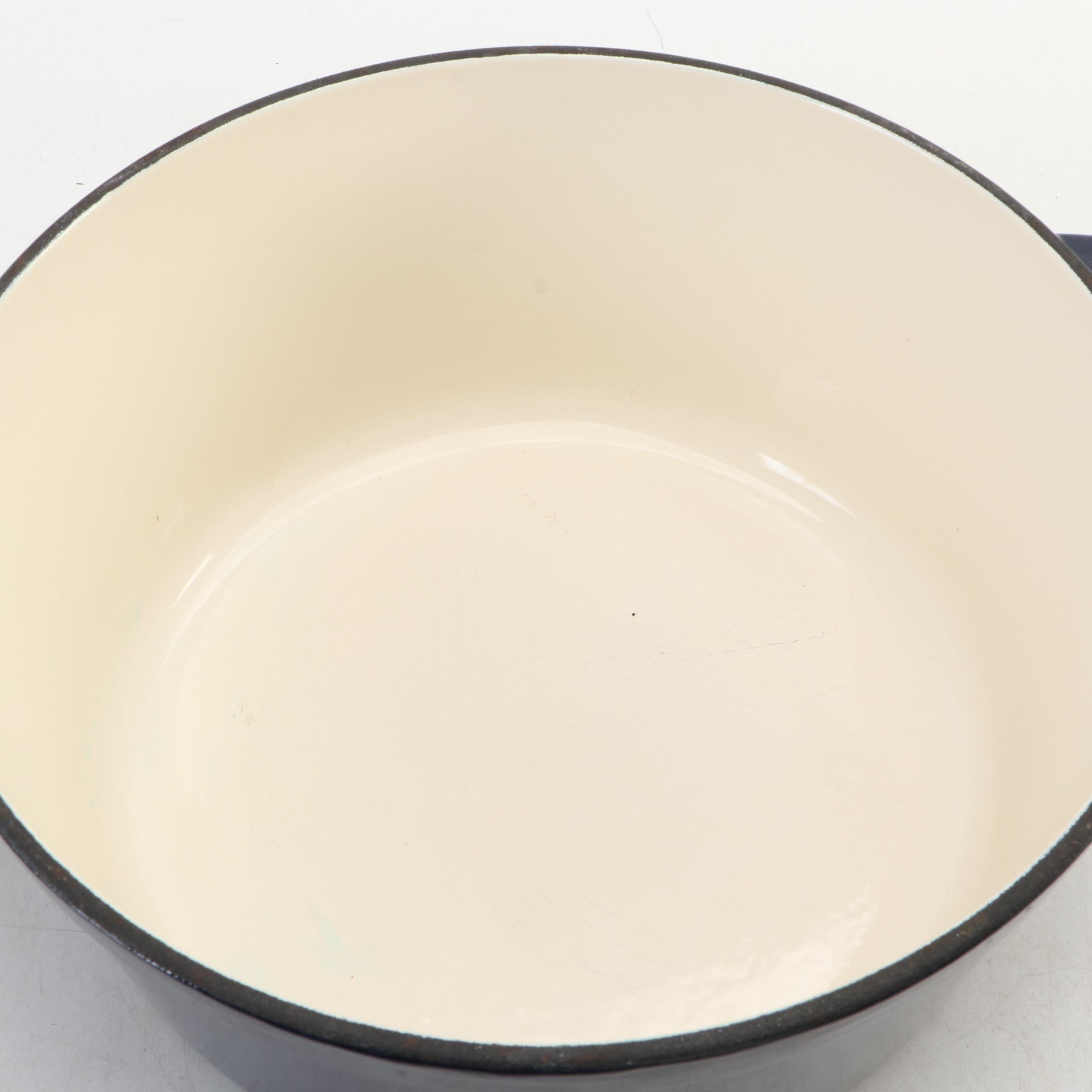 Nordic Ware Danish Ebelskiver Pan with Cookie Cutters and Enamelware Dutch Oven