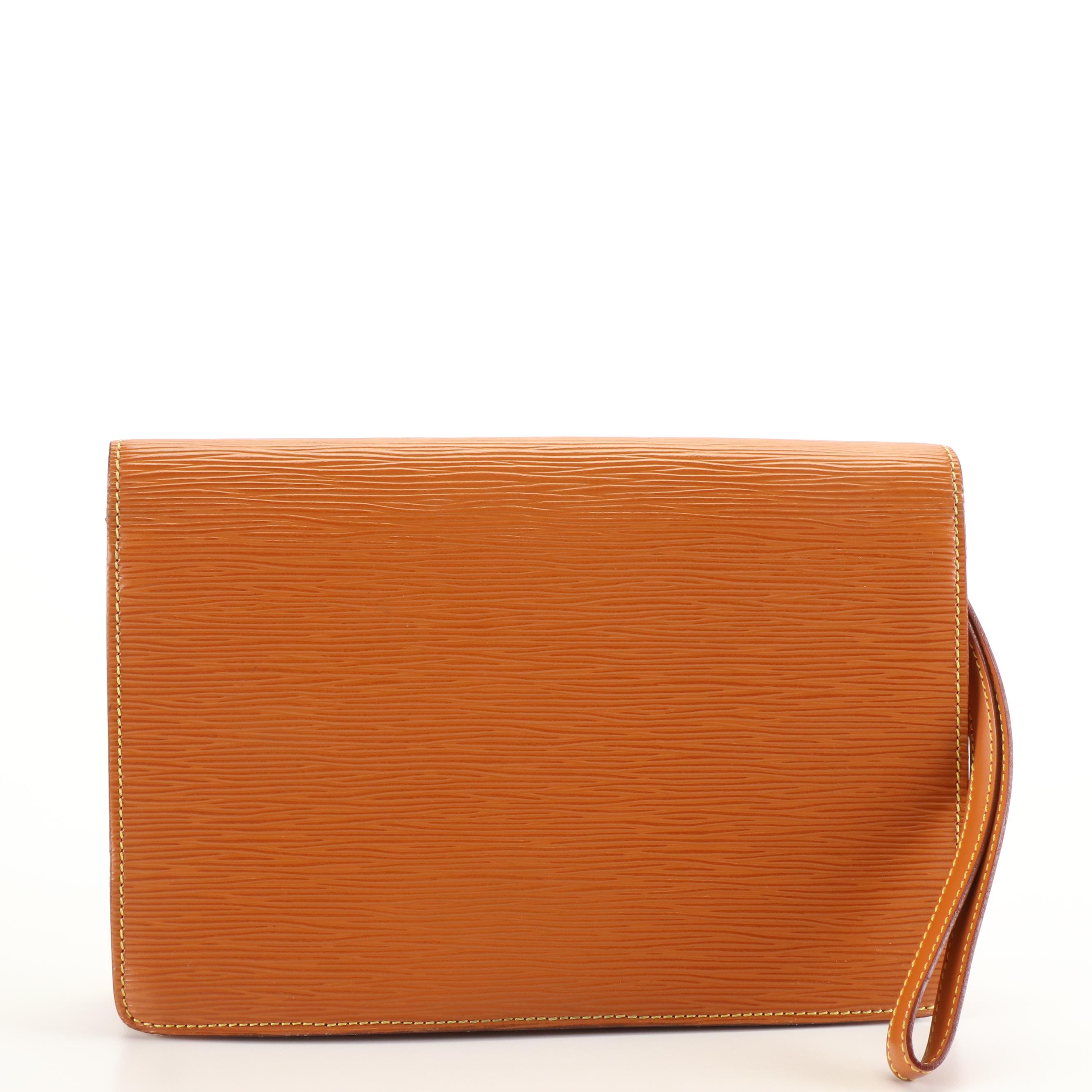 Louis Vuitton Dragonne Handbag in Zipang Gold Epi Leather