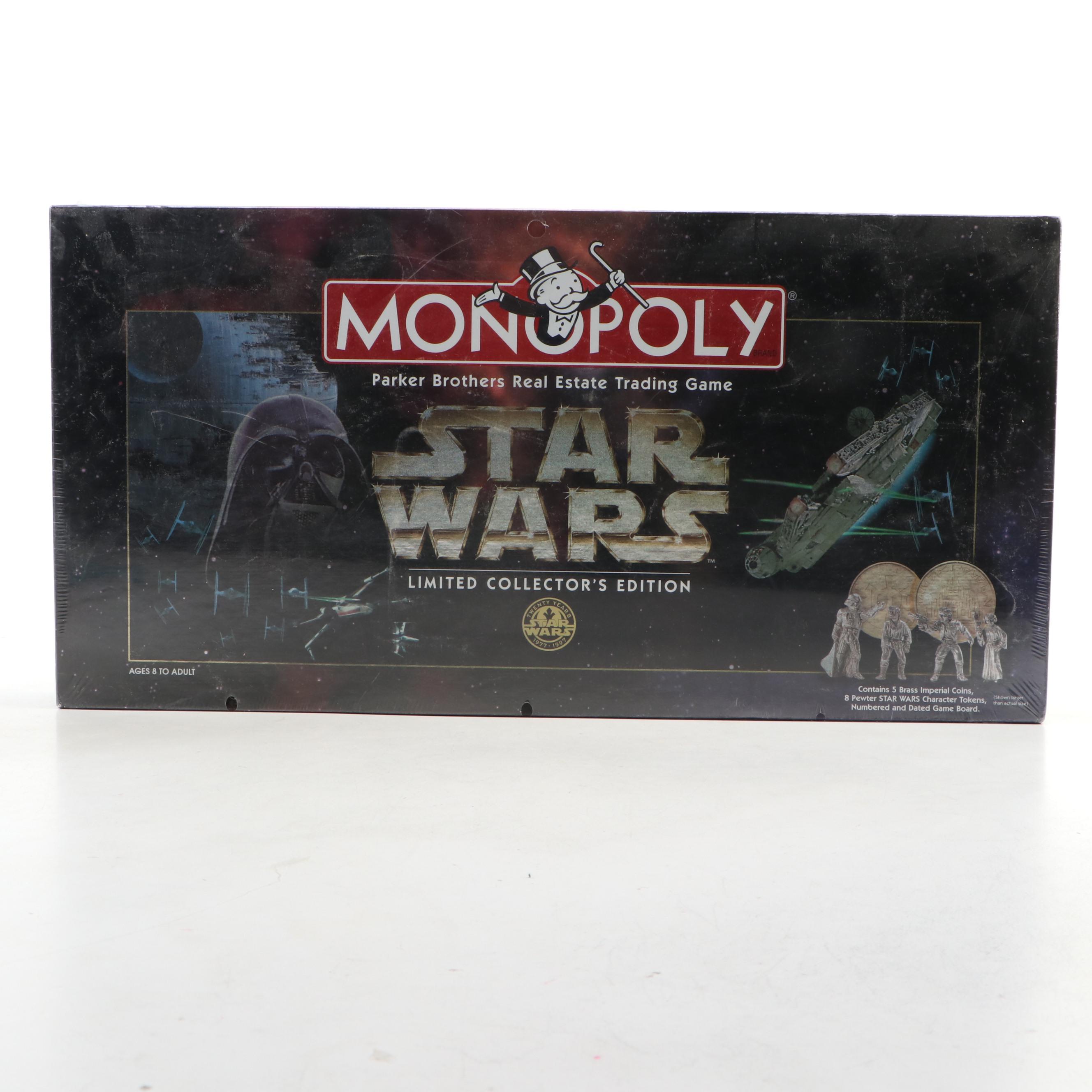 Parker Brothers Limited Edition Monopoly "Star Wars" with Mr. Potato Head