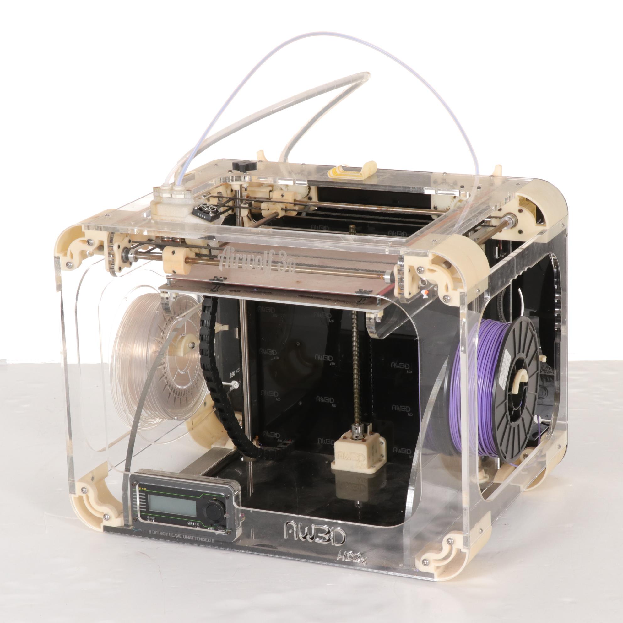 Airwolf 3D "HD2X" 3D Printer with Smartfil 2.85mm Filament