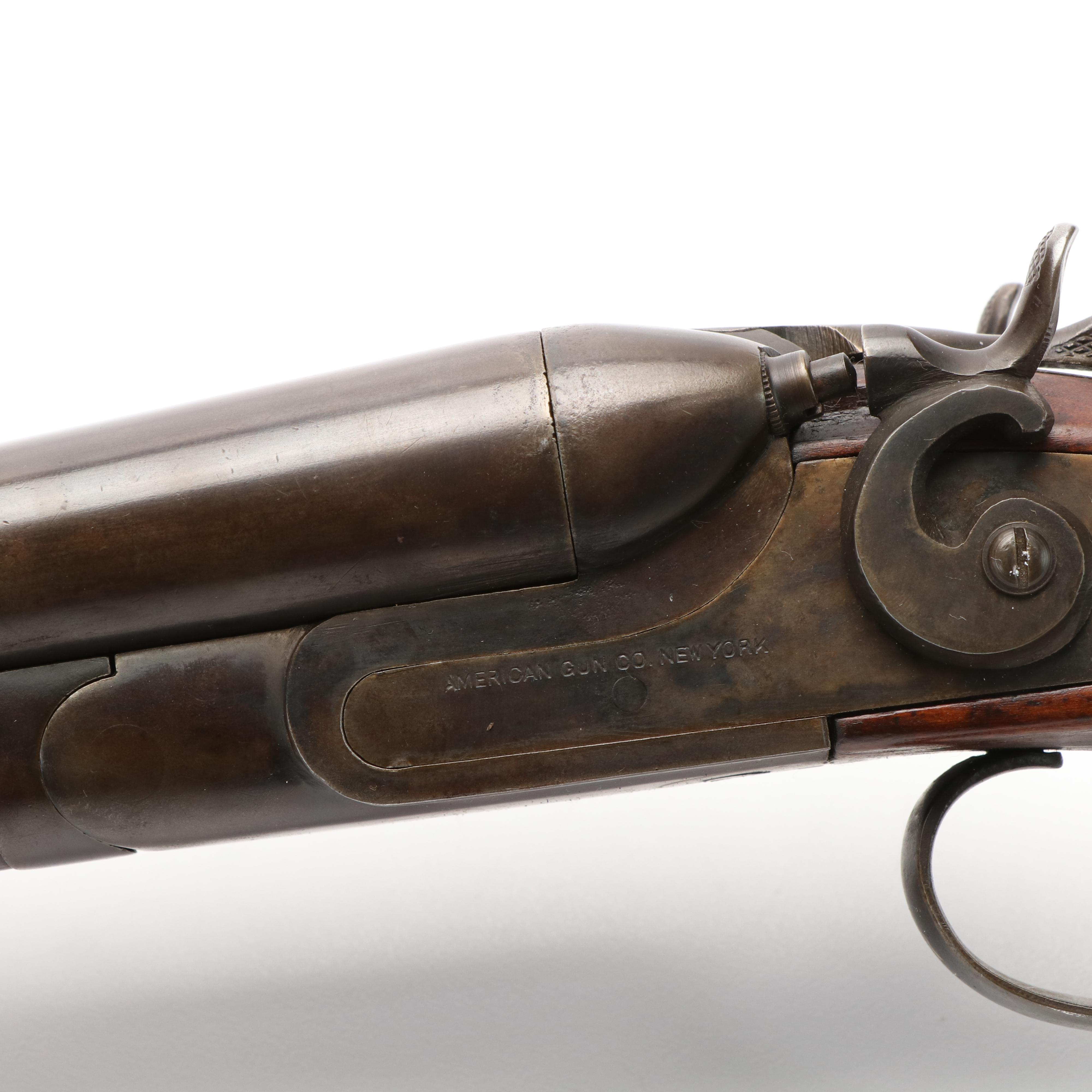 Antique American Gun Co. New York Side-by-Side 12 Gauge Shotgun