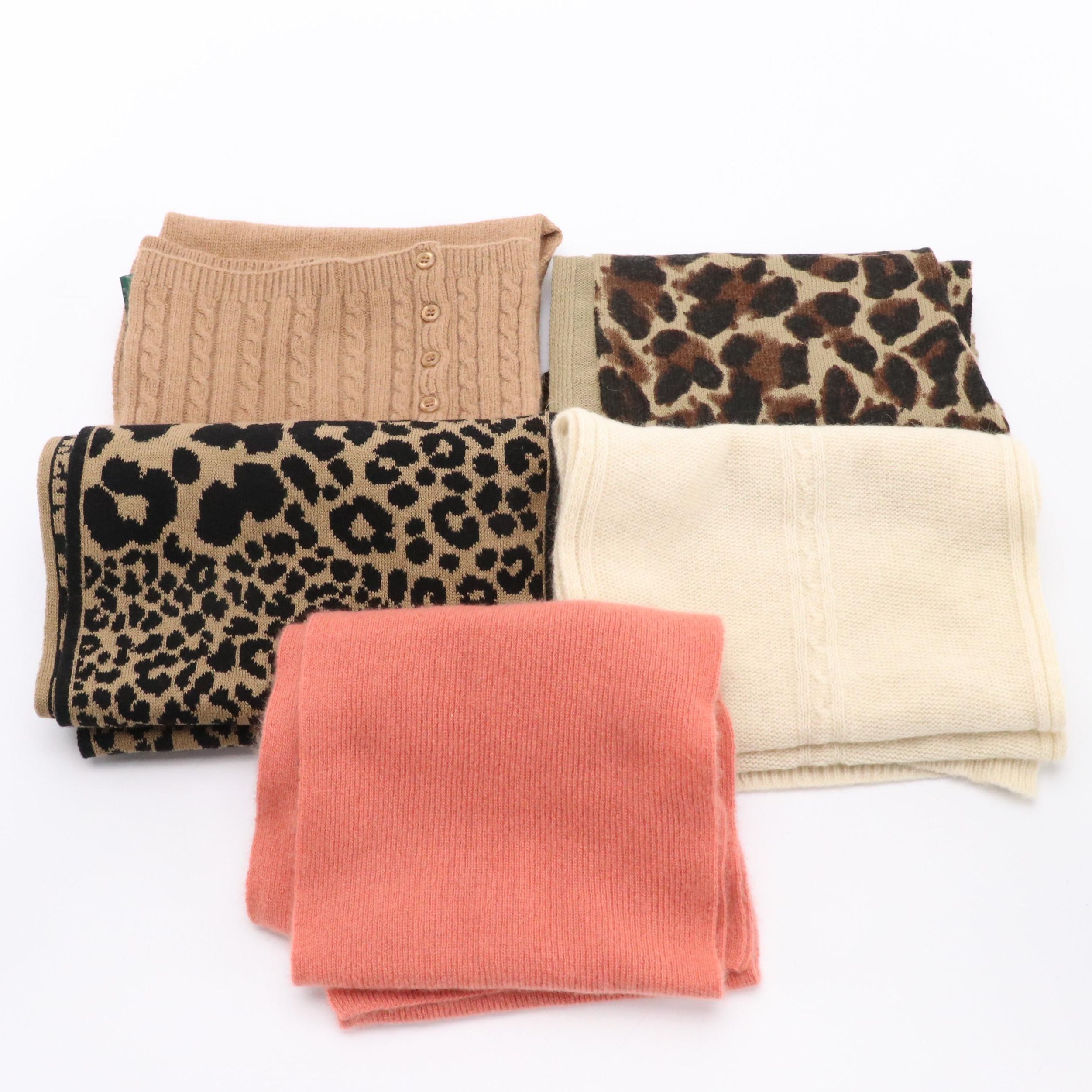 Michael Kors Infinity Scarf with J. Crew, Portolano, and Other Knit Scarves