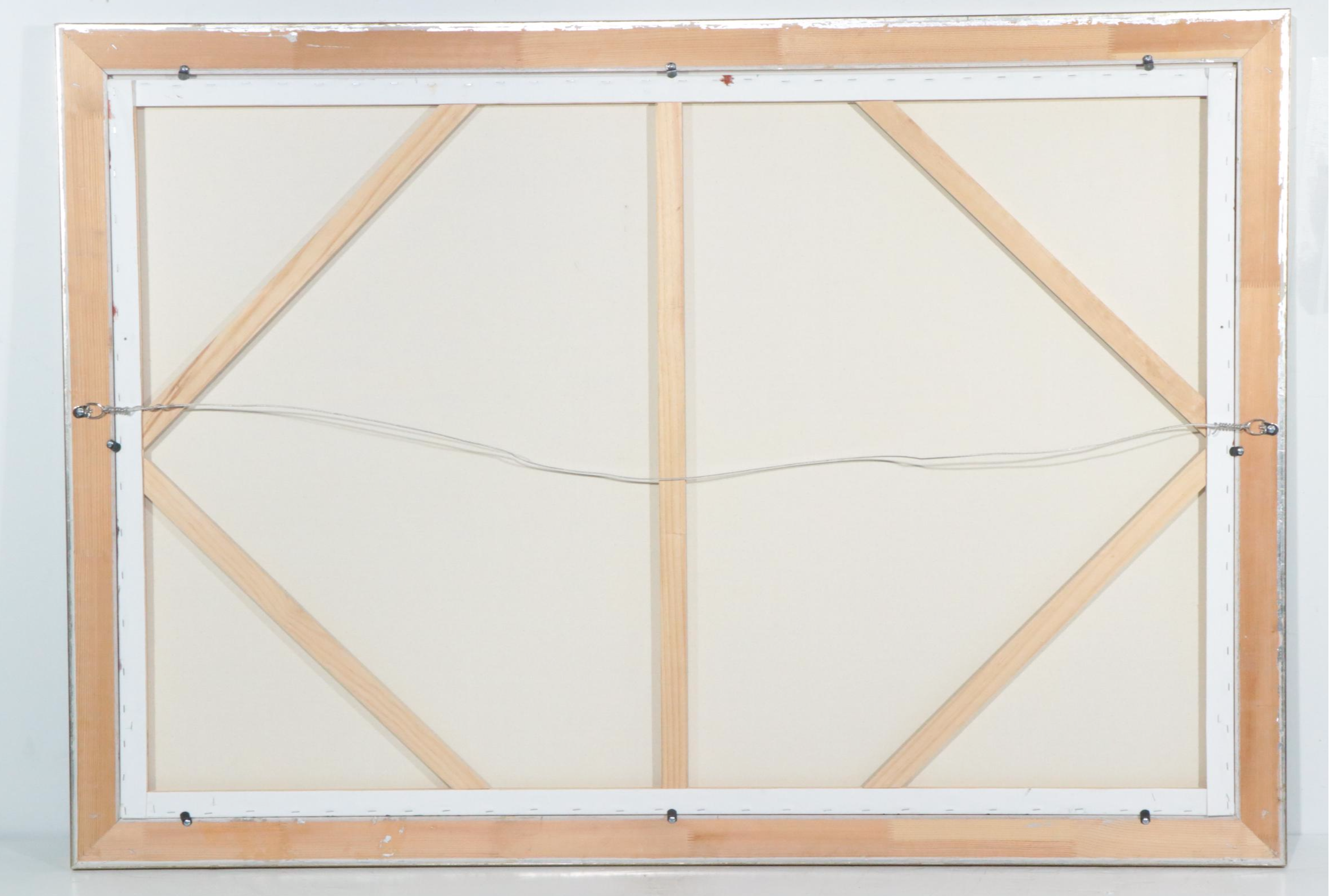 Mark Carson English Acrylic Cityscape Painting, 21st Century