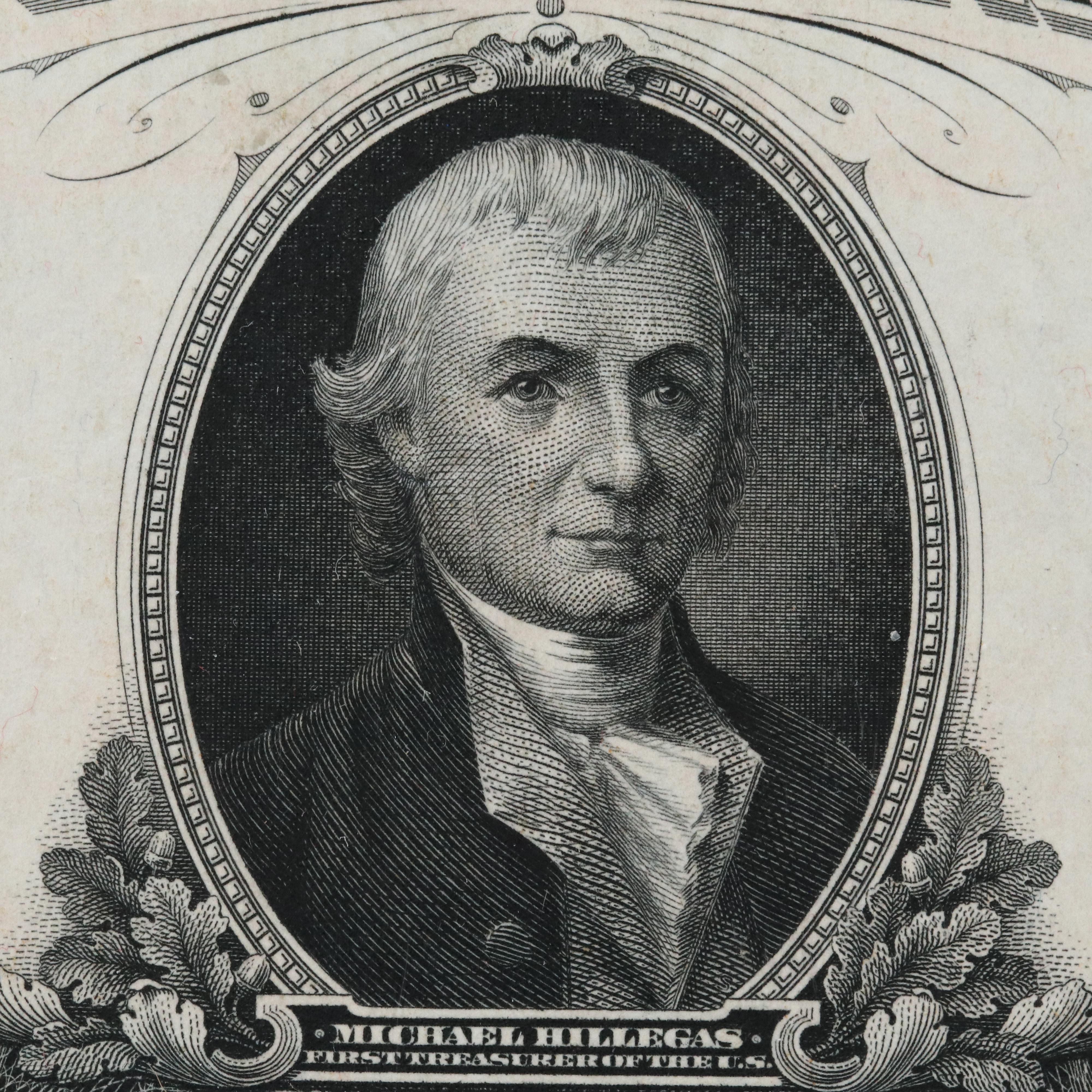 PMG AU 53 1922 $10 Large Size United States Gold Certificate