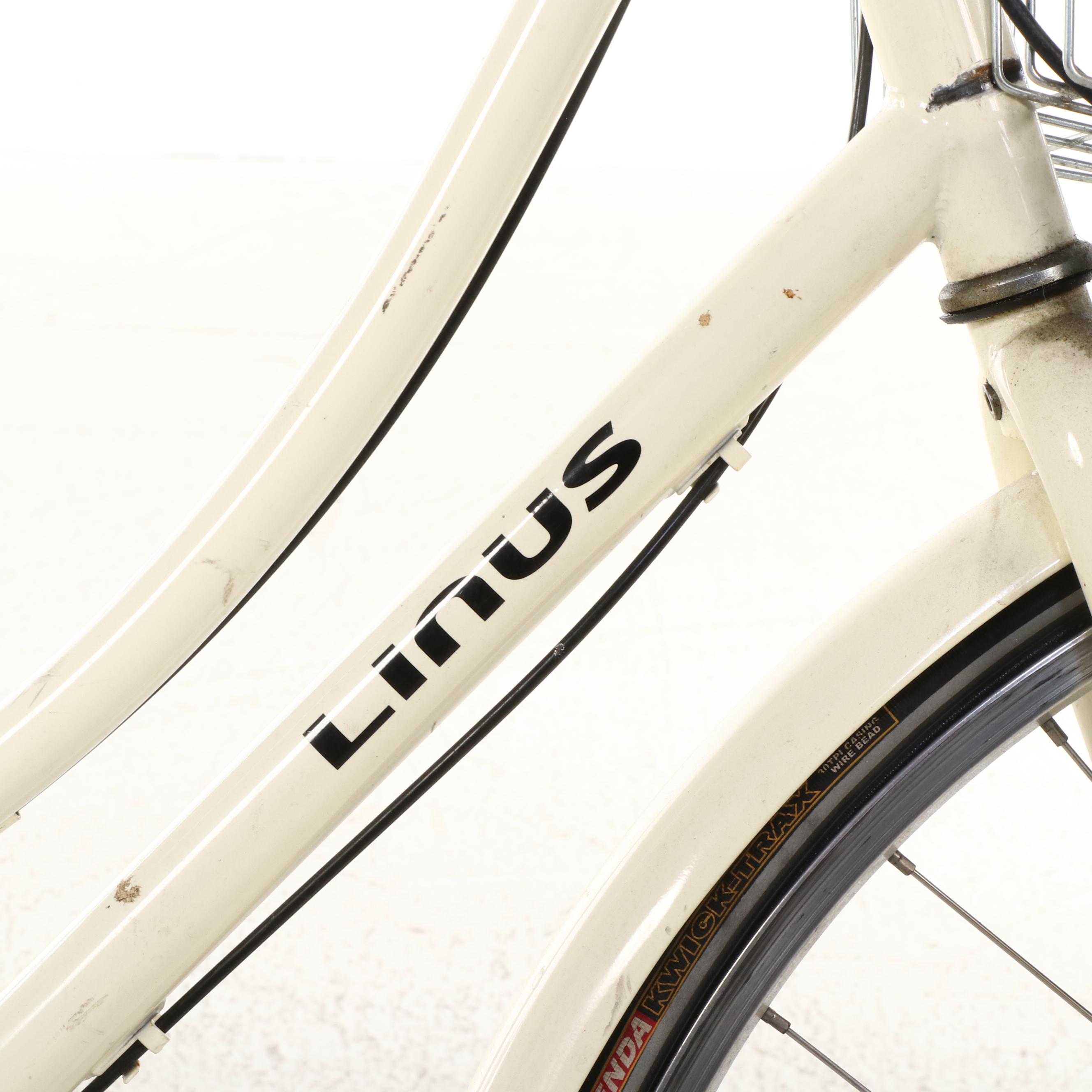 Linus Step-Through Cruiser Bike with Basket