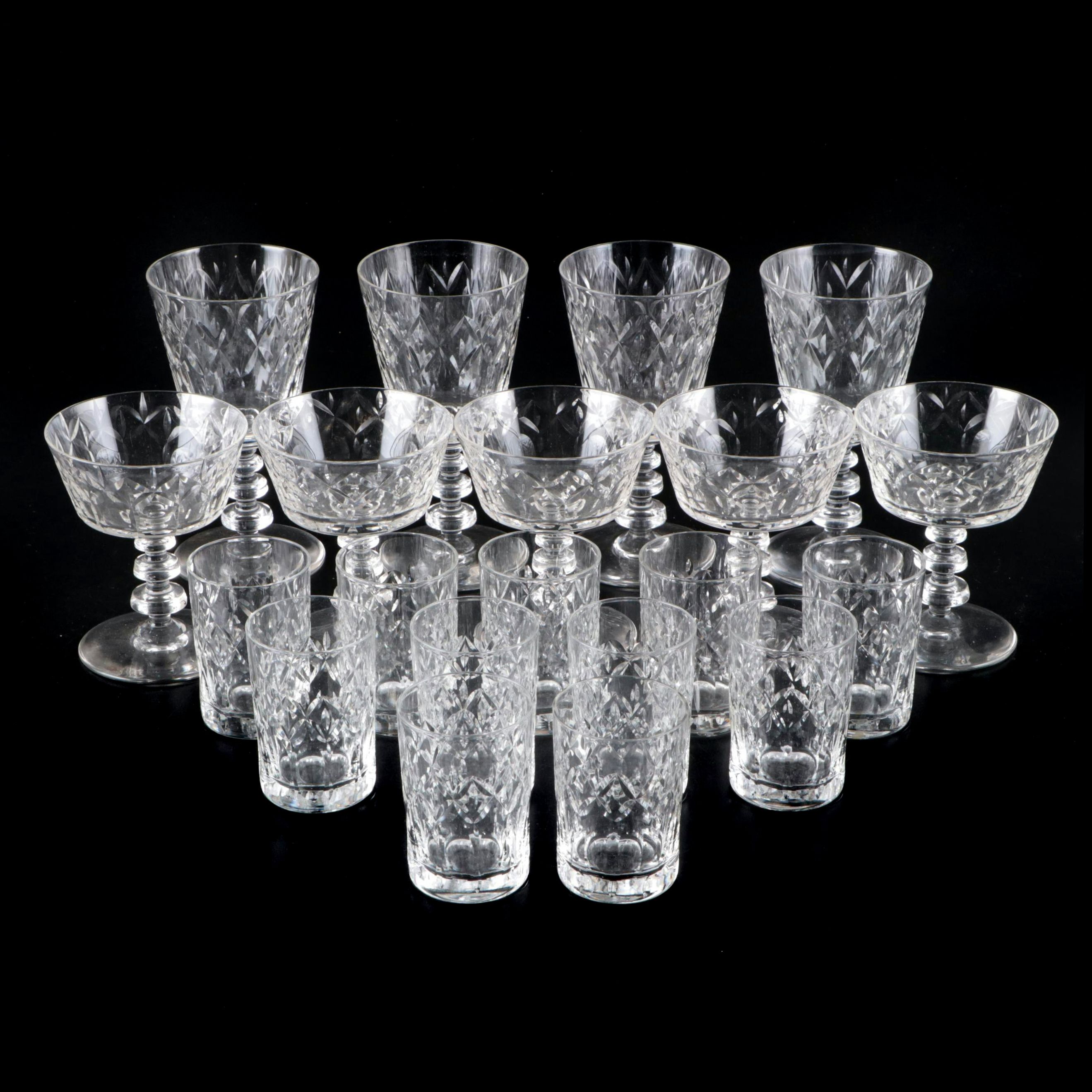 Rock Sharpe "Galway" Crystal Stemware
