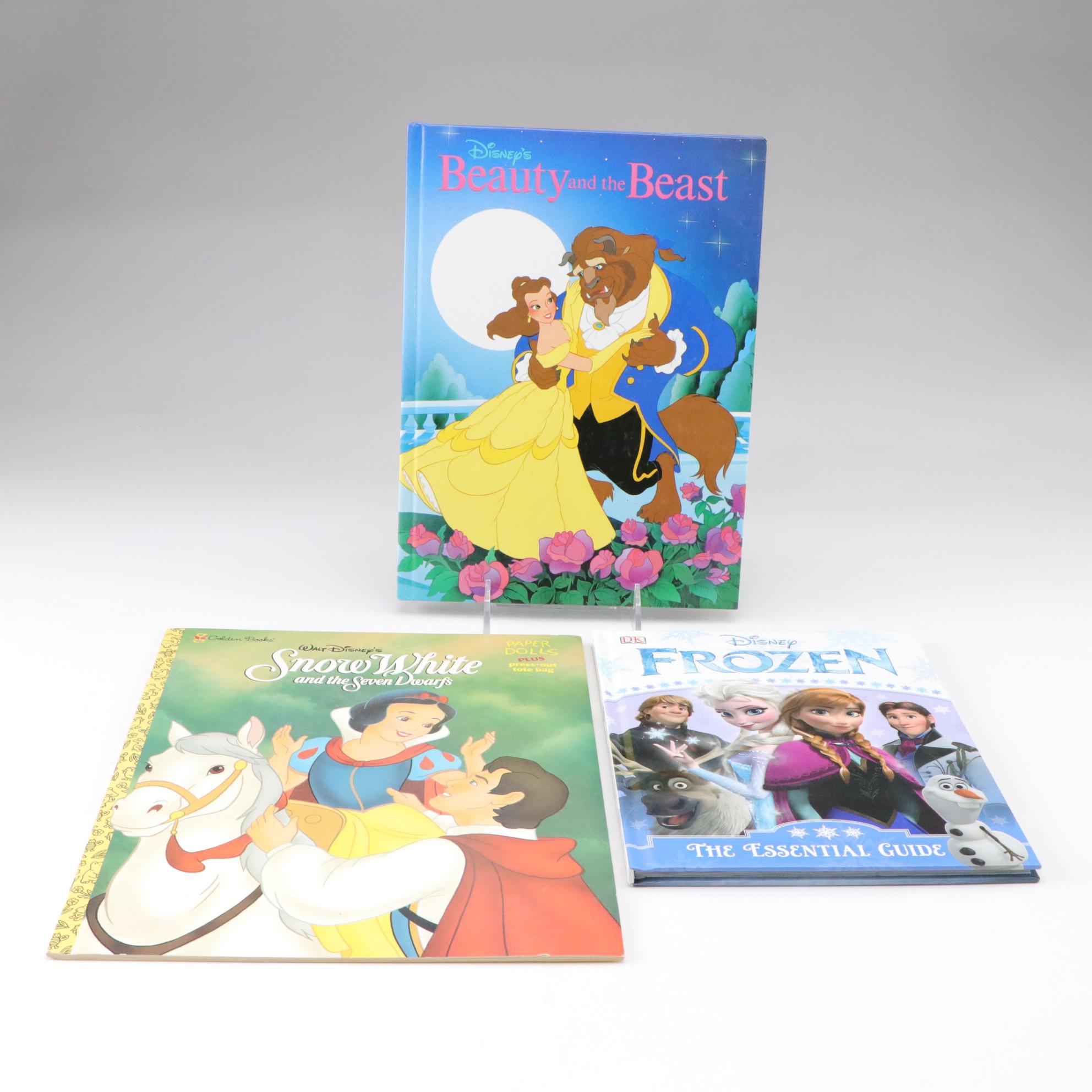 Disney Treasure Chest, Snow White Paper Dolls & More Princess Art Books
