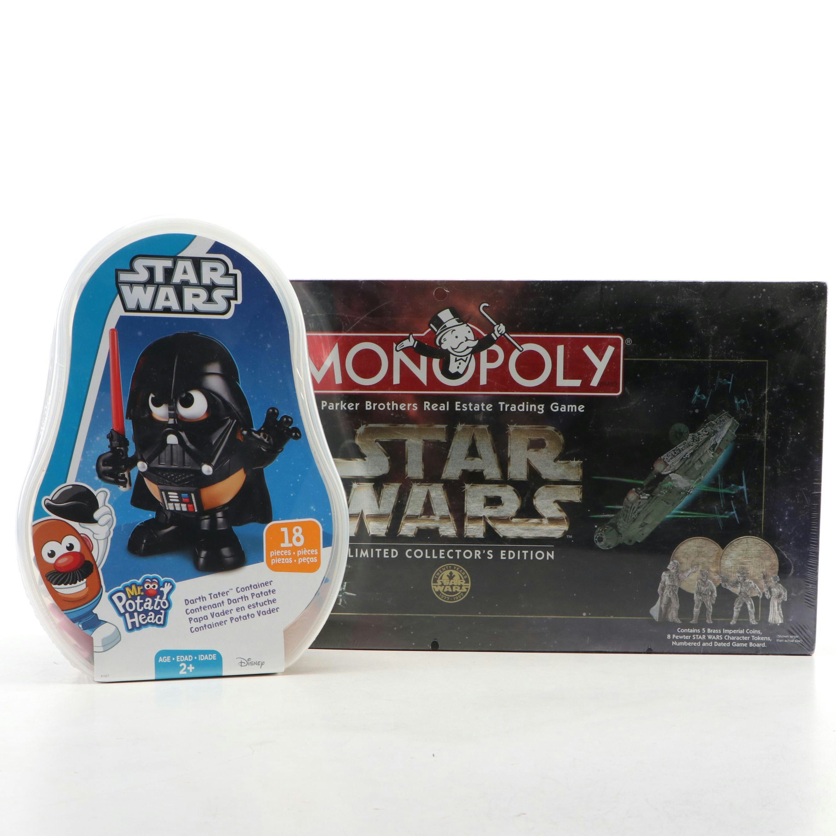 Parker Brothers Limited Edition Monopoly "Star Wars" with Mr. Potato Head