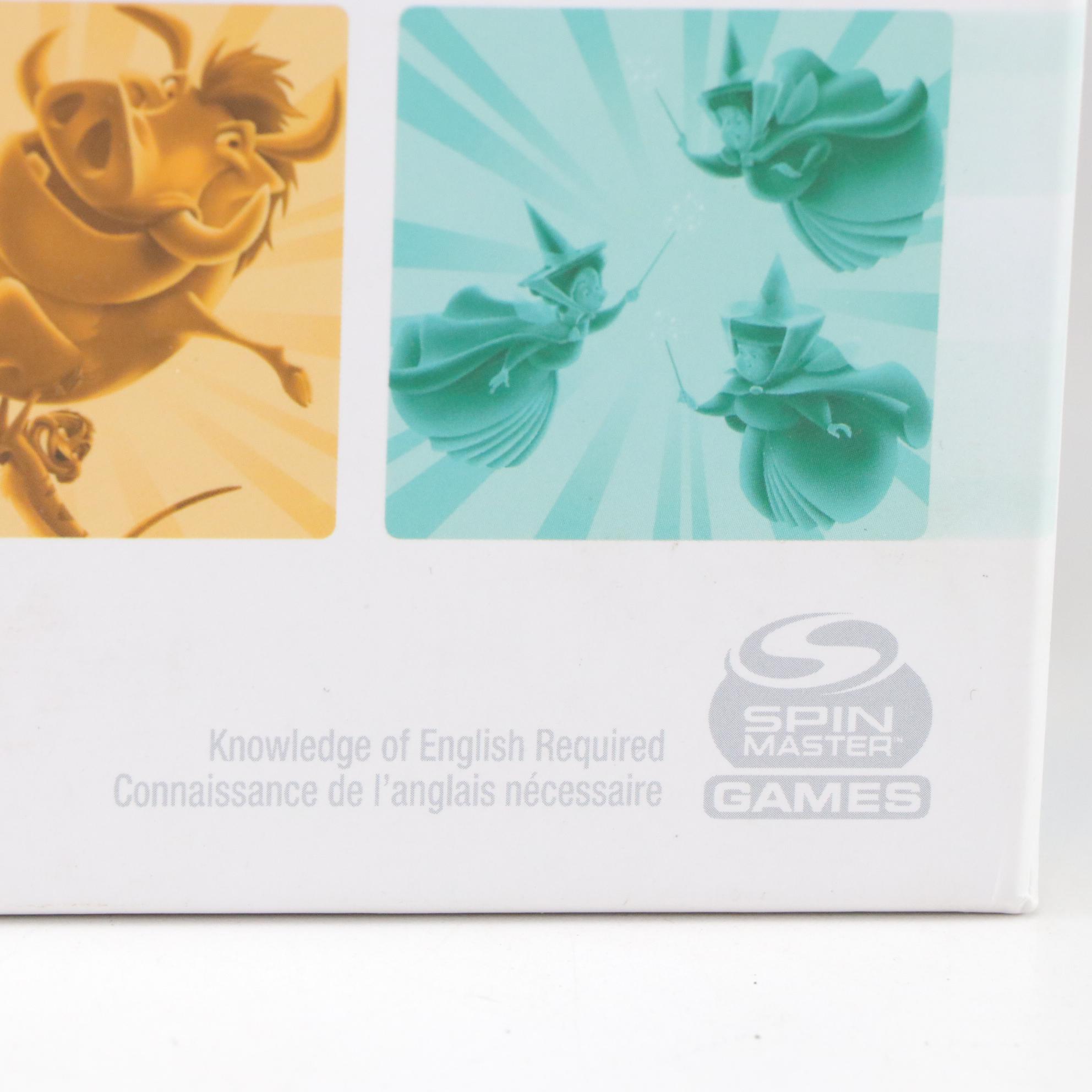 Disney "Side Kicks" Board Game and Books on Disney Villians