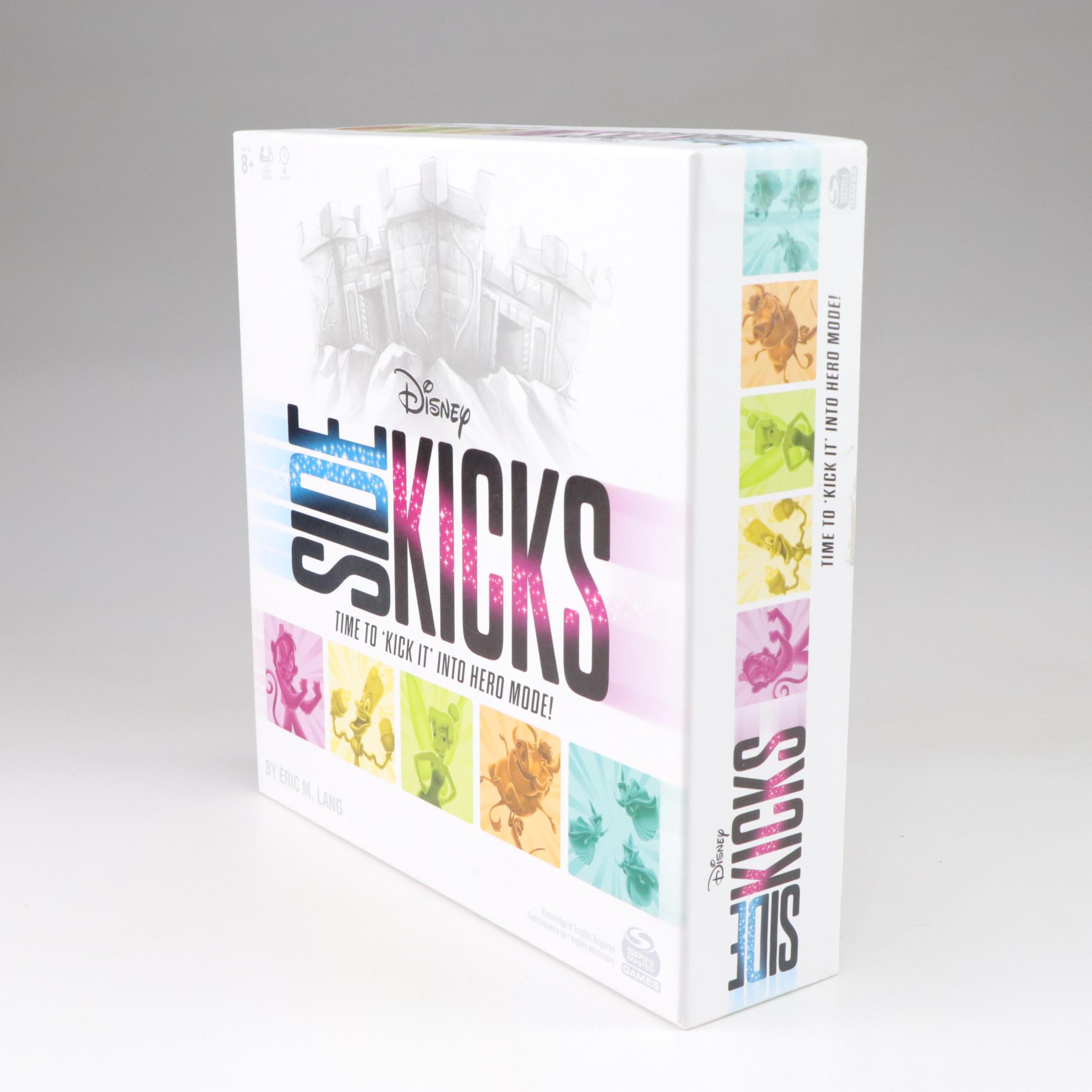 Disney "Side Kicks" Board Game and Books on Disney Villians