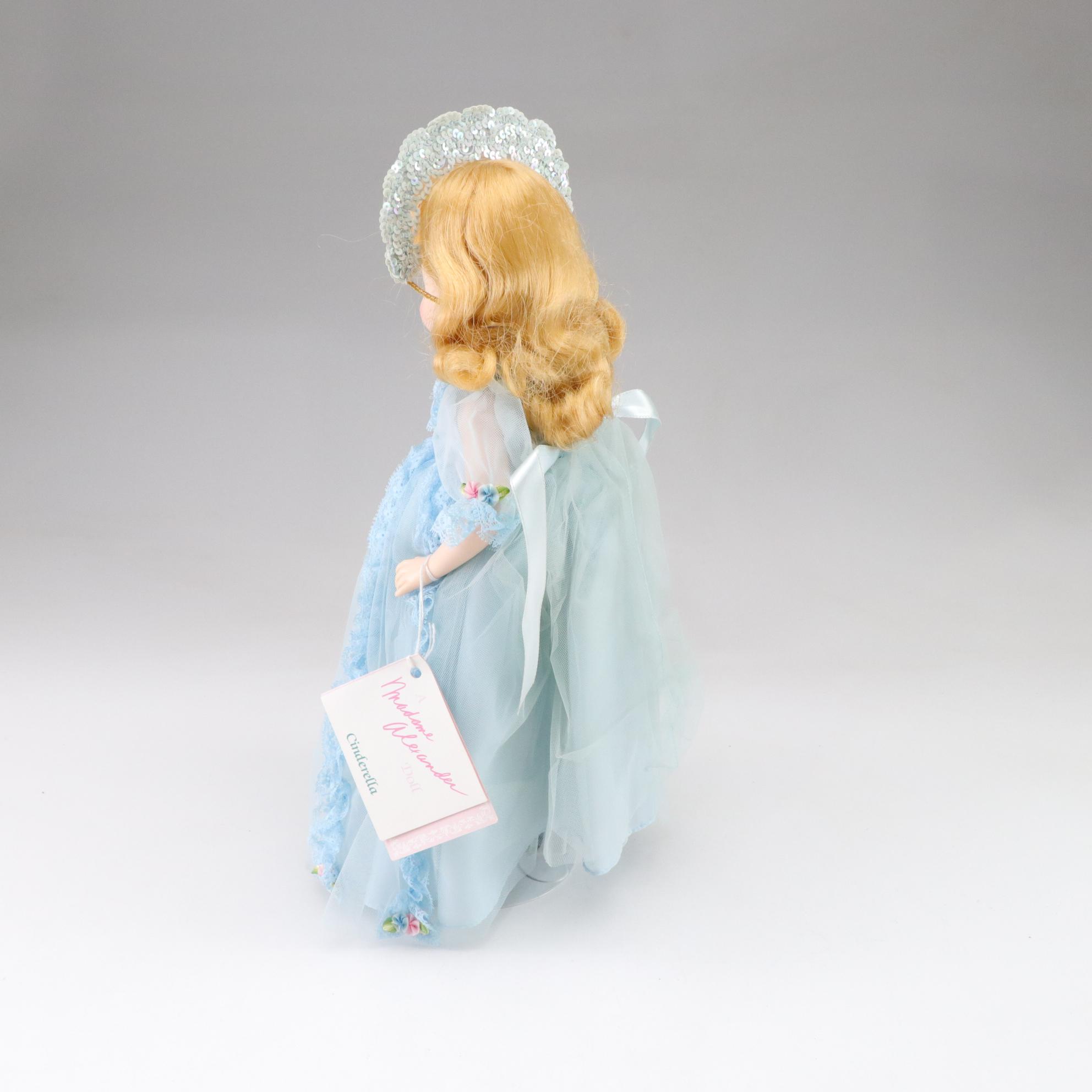 Madame Alexander "Cinderella" and "Fairy Godmother" Pair of 1960s Dolls