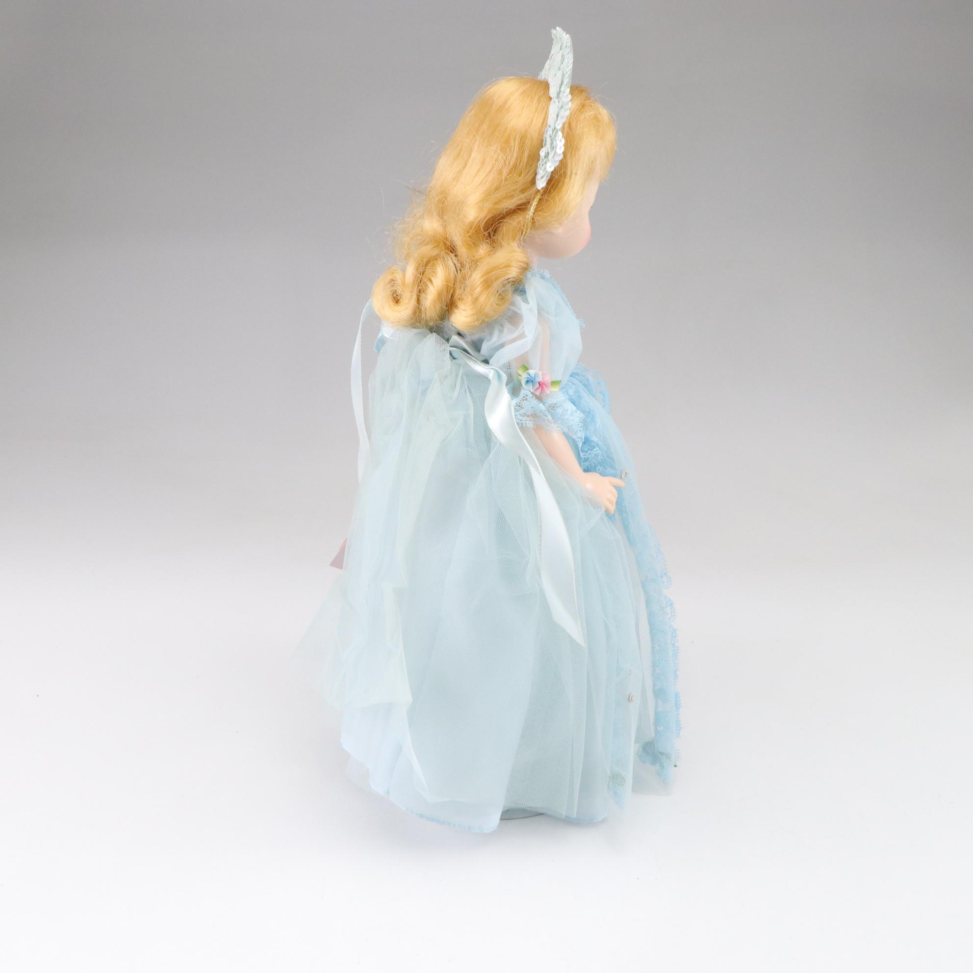 Madame Alexander "Cinderella" and "Fairy Godmother" Pair of 1960s Dolls