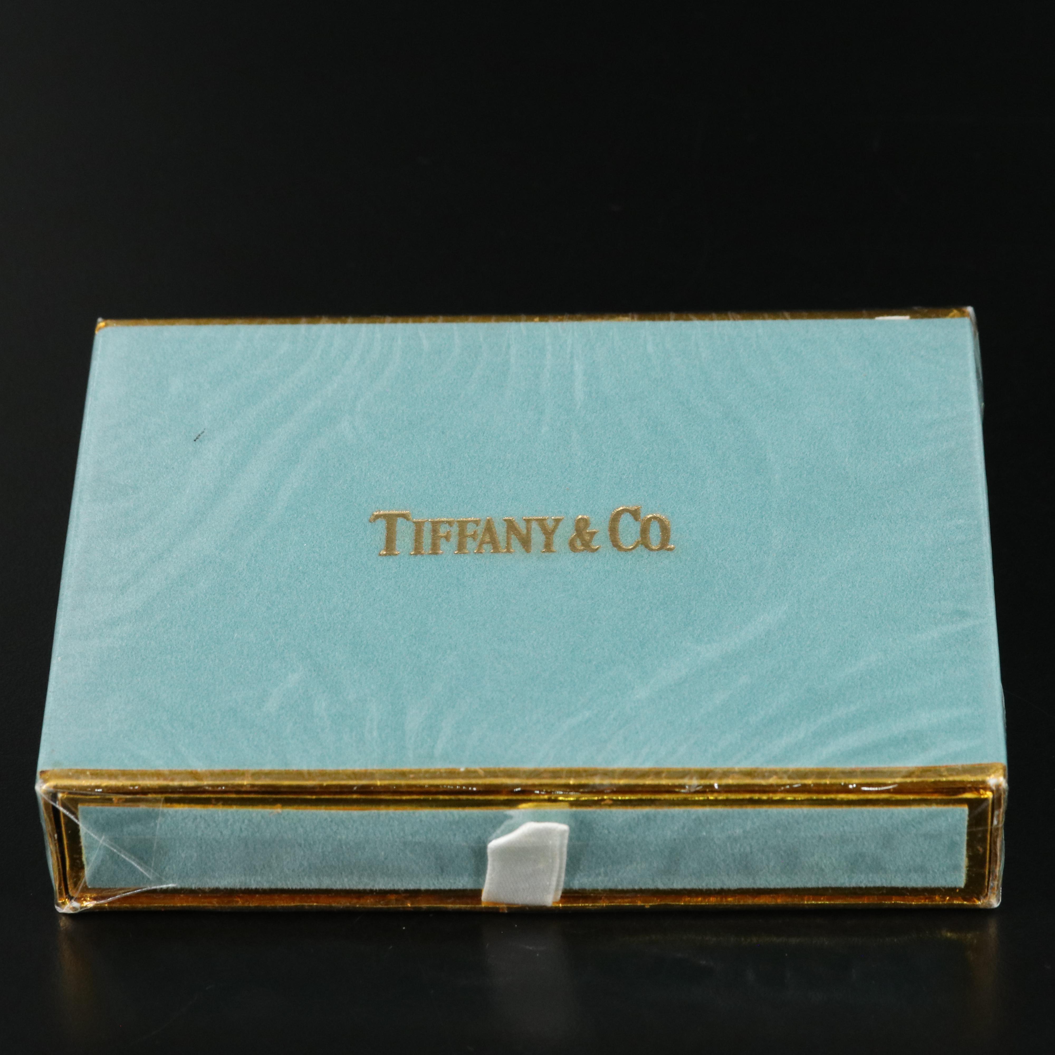 Tiffany & Co. Twin Set Playing Card Decks for Double Deck Pinochle