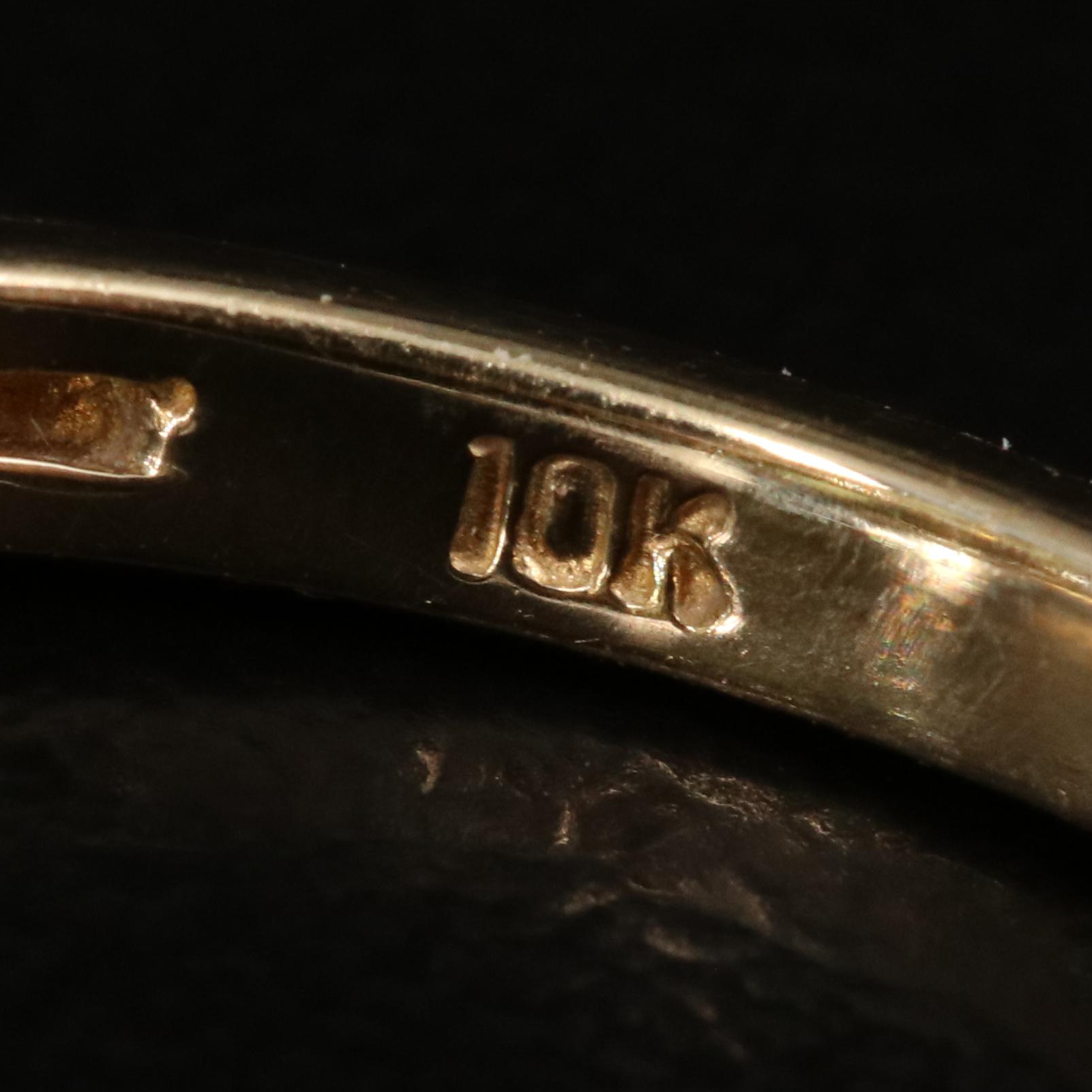 10K Prasiolite, Citrine and Peridot Ring