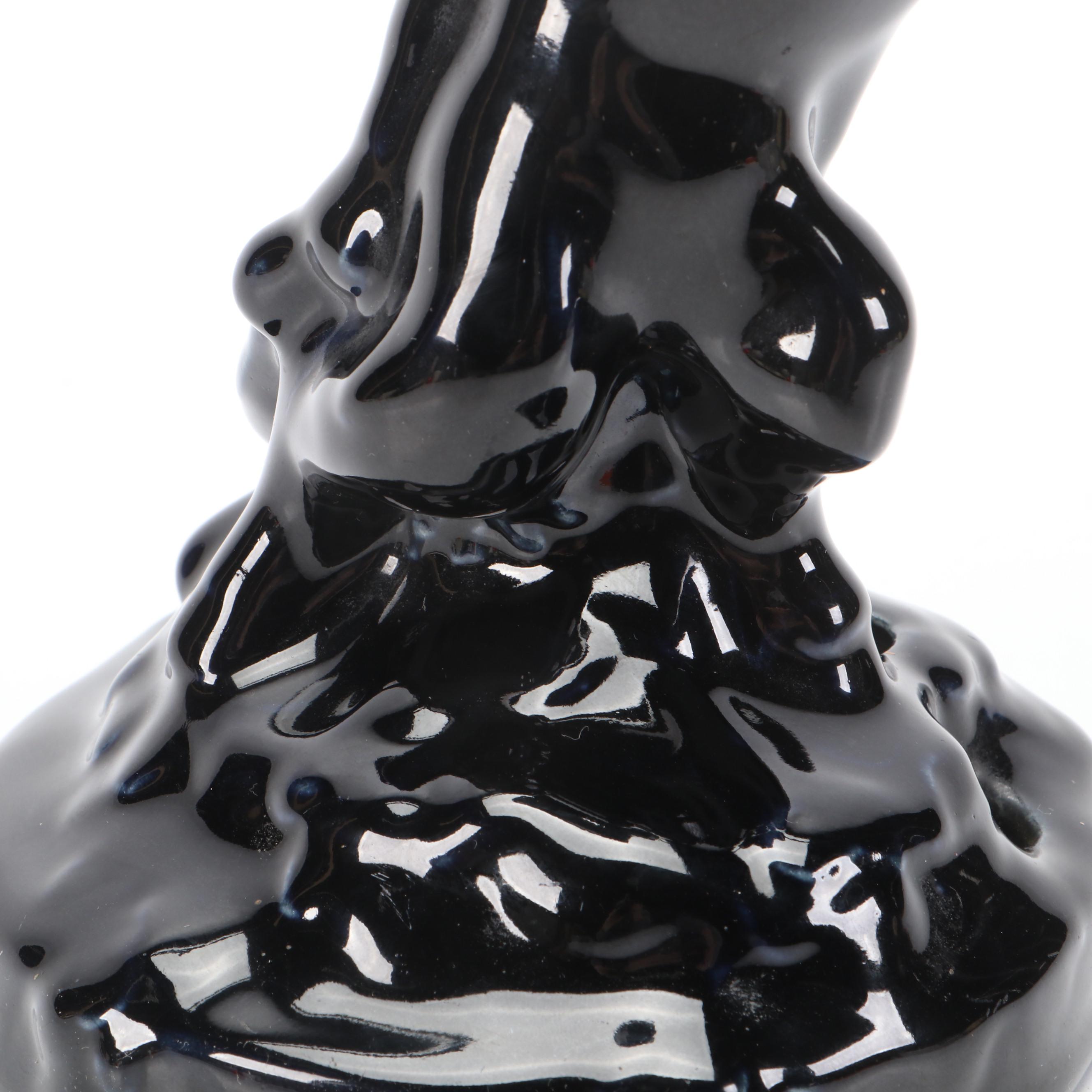 Rookwood Pottery Satyr and Turtle Flower Frog, 1921