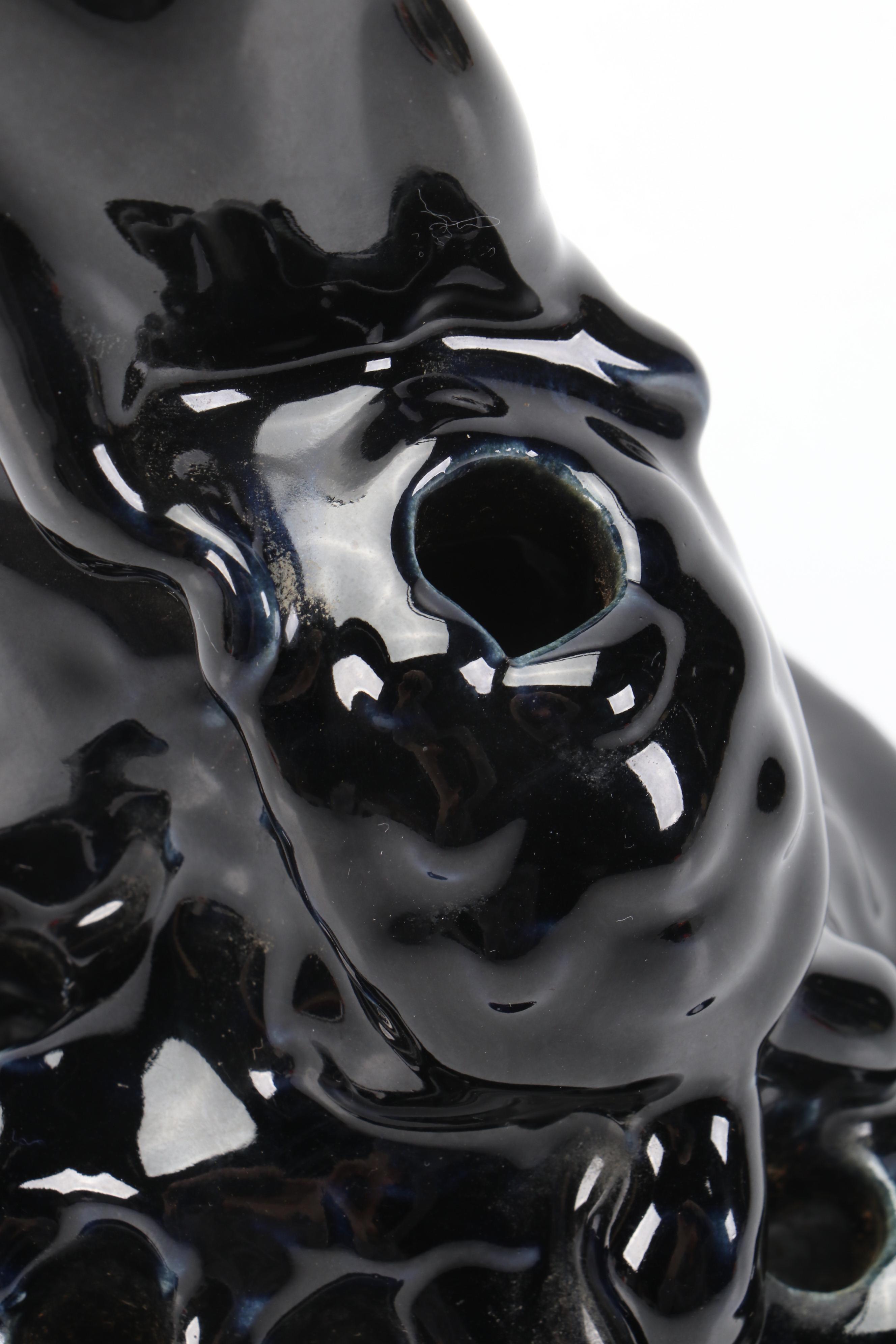 Rookwood Pottery Satyr and Turtle Flower Frog, 1921