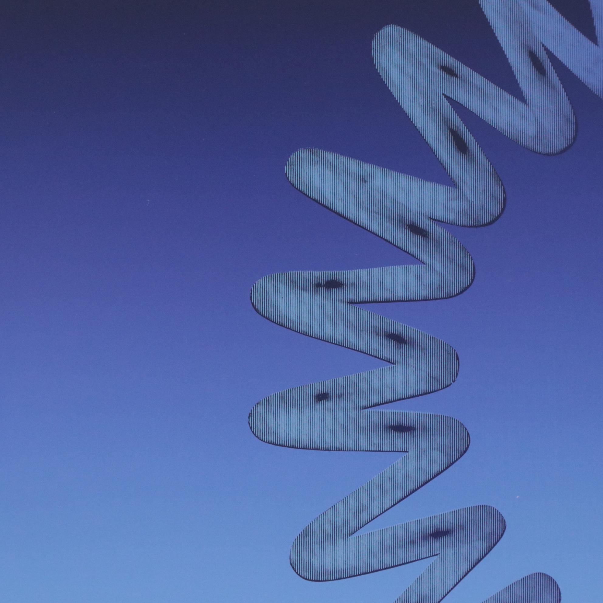 Aijiro Wakita Serigraph "Spiral-33," Circa 1970