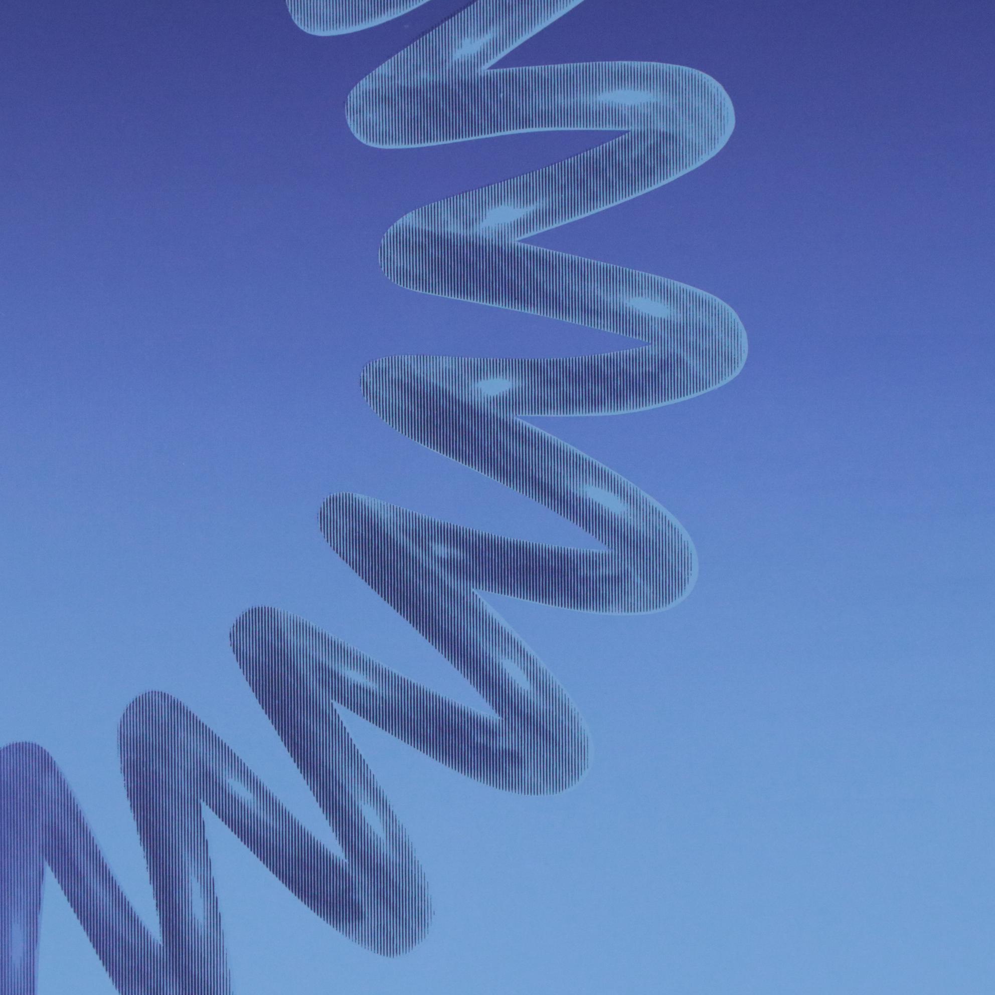 Aijiro Wakita Serigraph "Spiral-33," Circa 1970