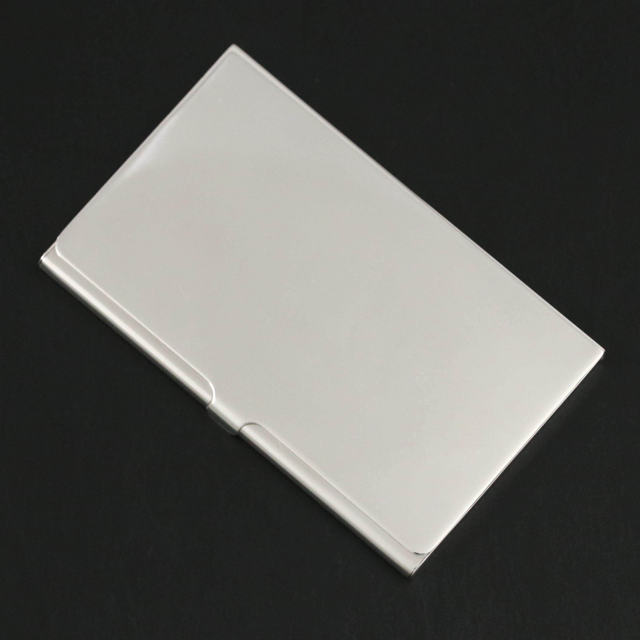 Tiffany & Co. Sterling Silver Business Card Case