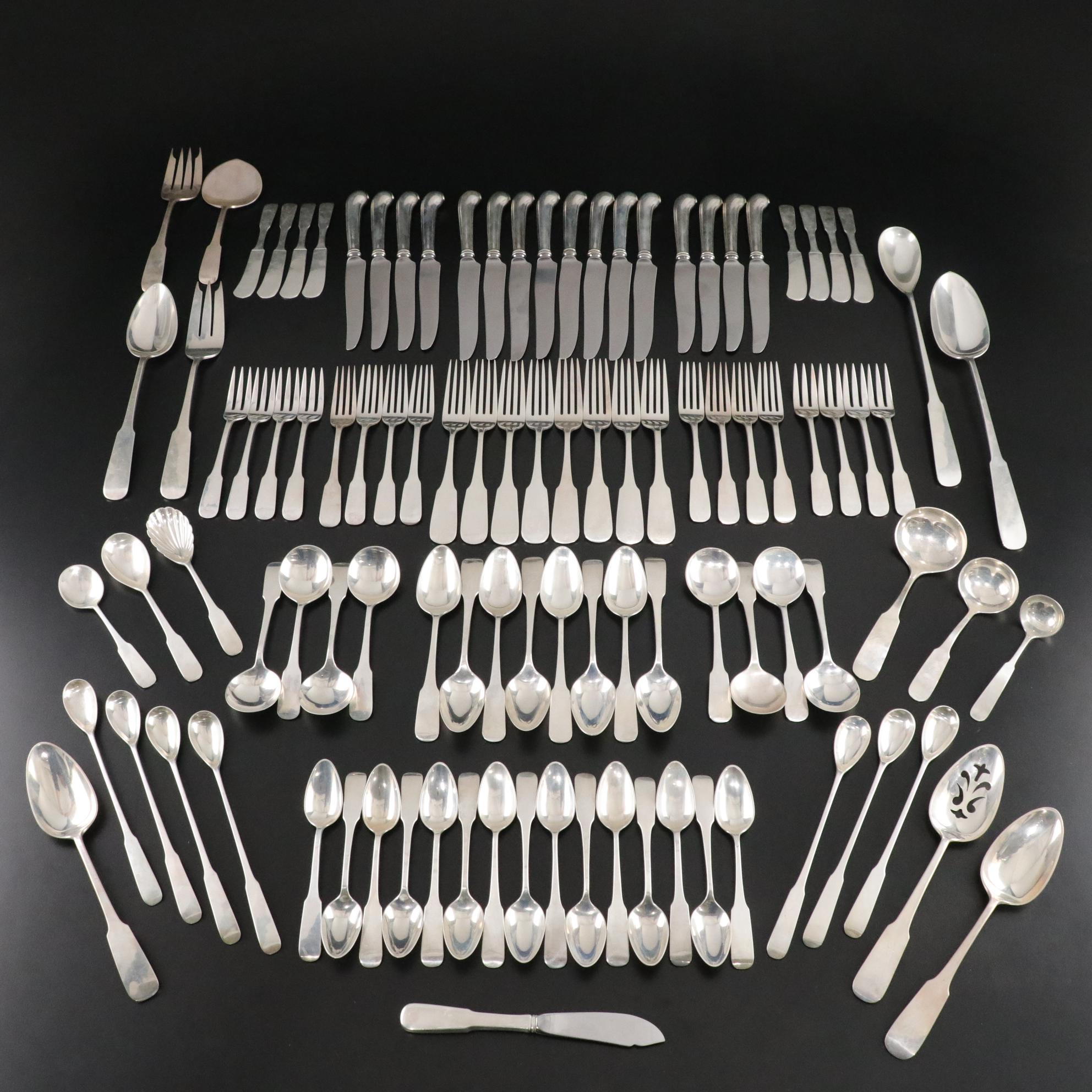 Old Newbury "Moulton" Sterling Silver Utensils & Flatware