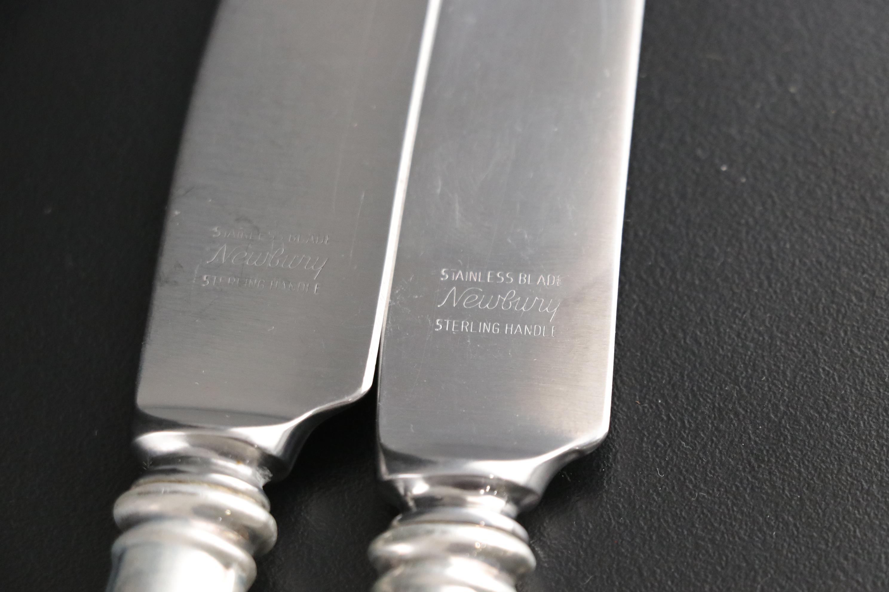 Old Newbury "Moulton" Sterling Silver Utensils & Flatware