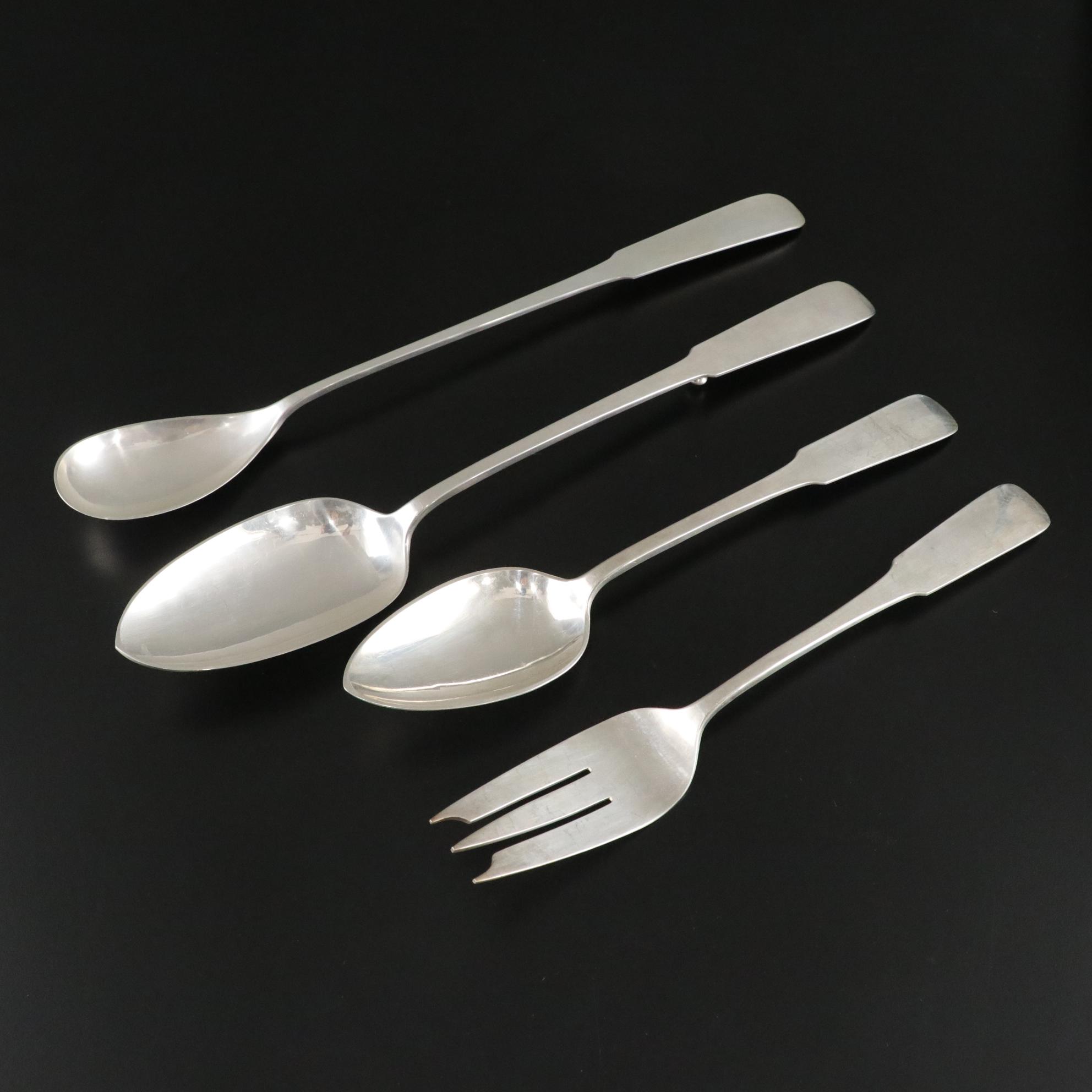 Old Newbury "Moulton" Sterling Silver Utensils & Flatware