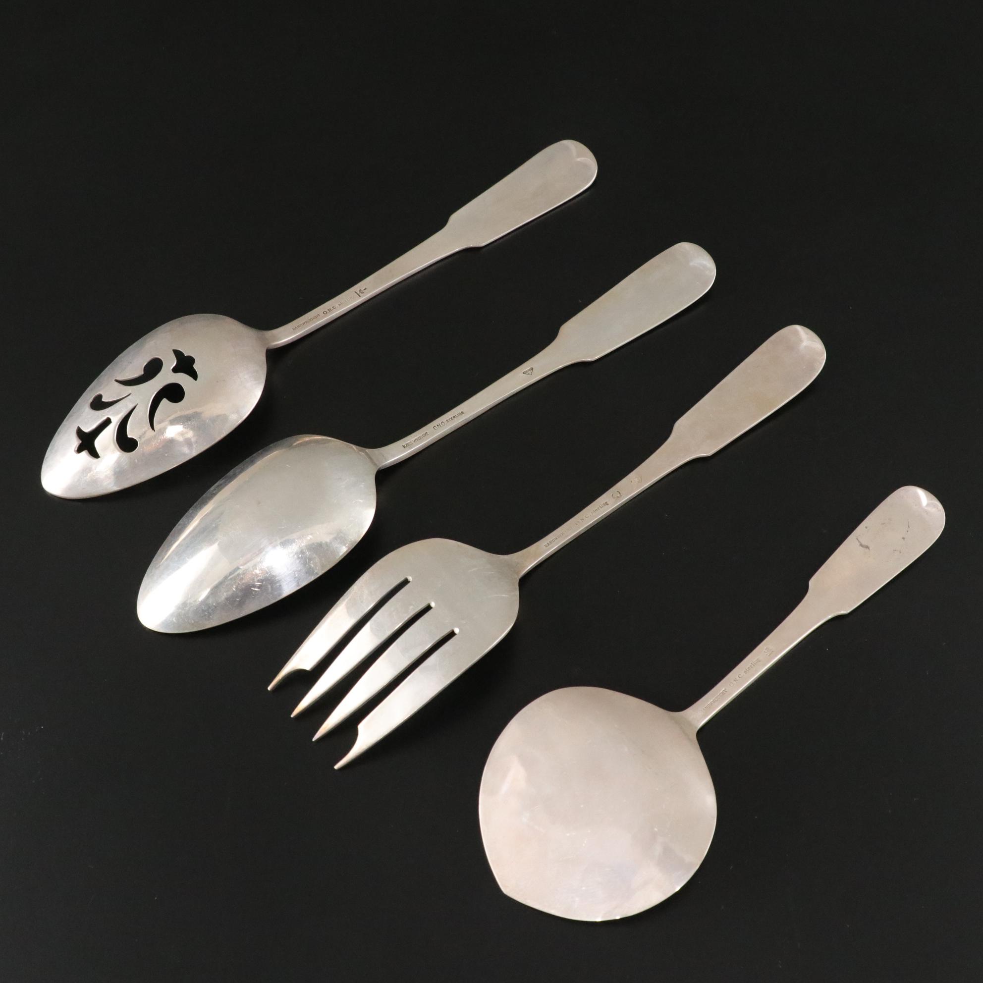 Old Newbury "Moulton" Sterling Silver Utensils & Flatware