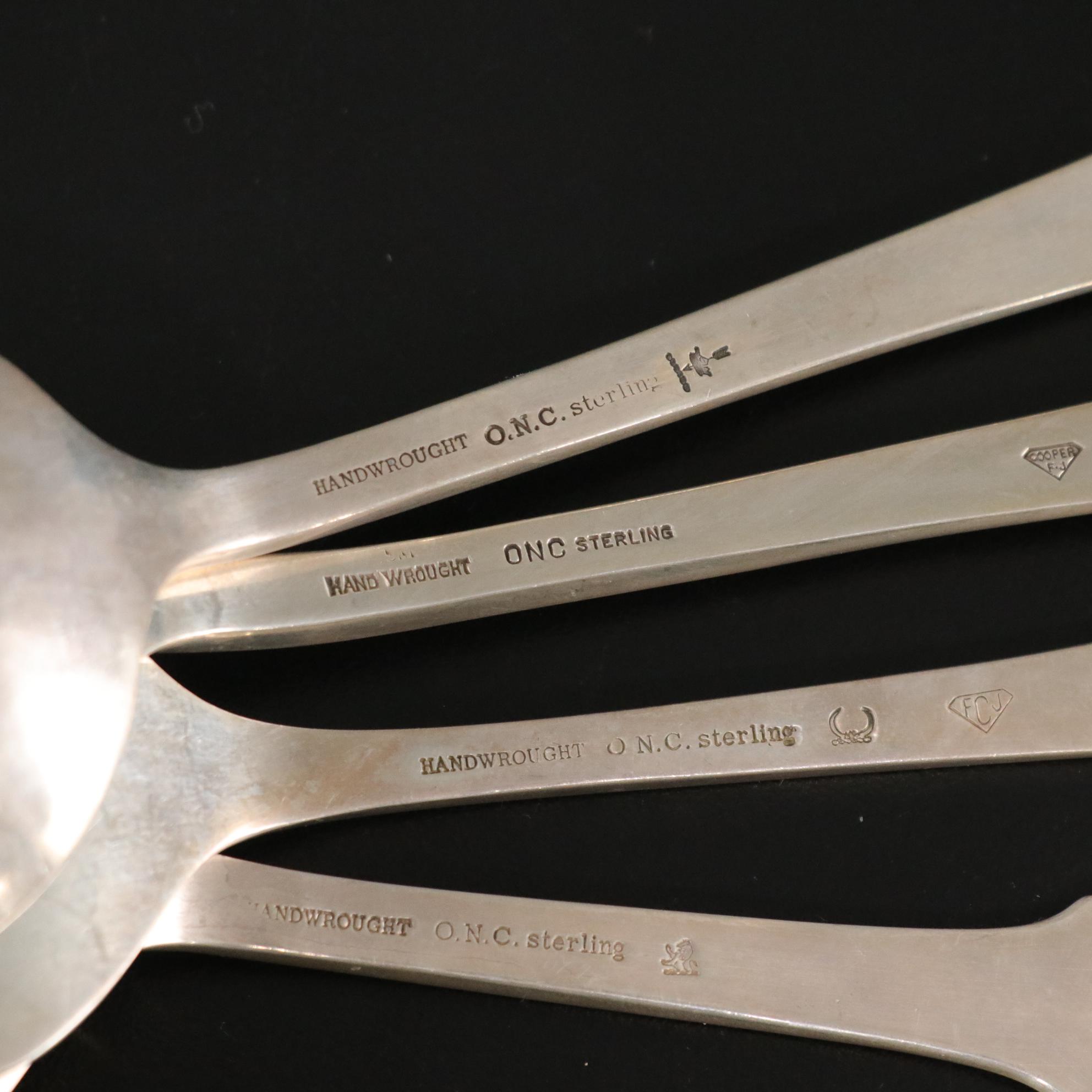 Old Newbury "Moulton" Sterling Silver Utensils & Flatware