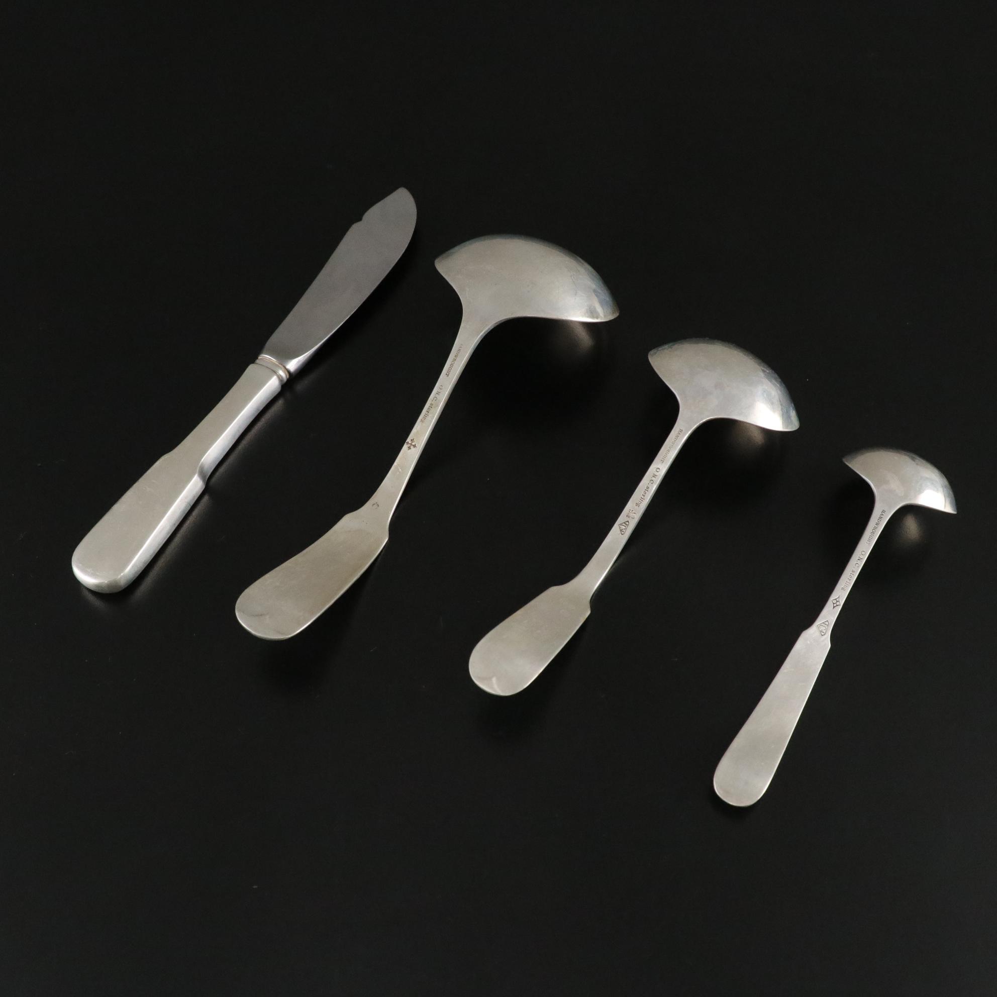 Old Newbury "Moulton" Sterling Silver Utensils & Flatware