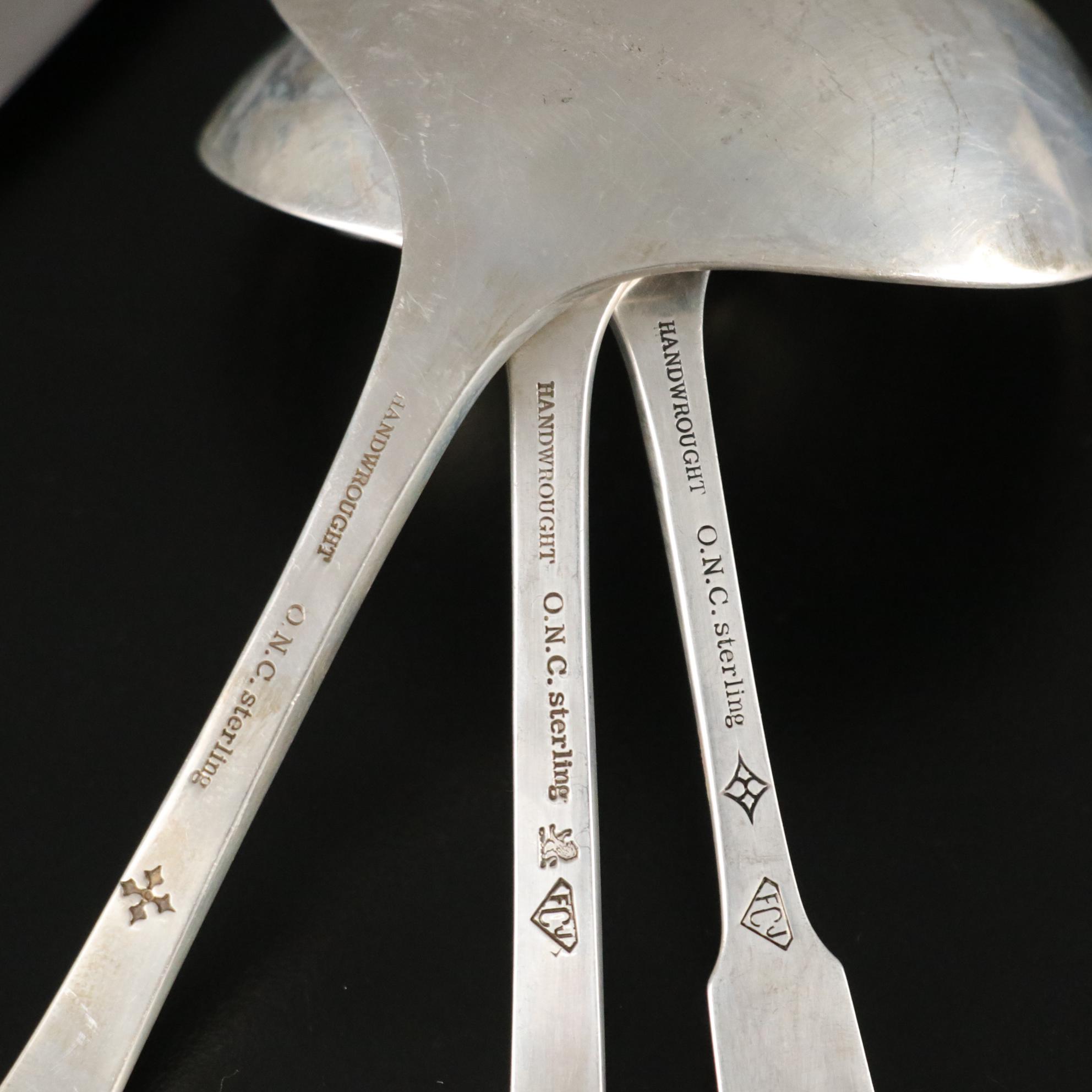 Old Newbury "Moulton" Sterling Silver Utensils & Flatware