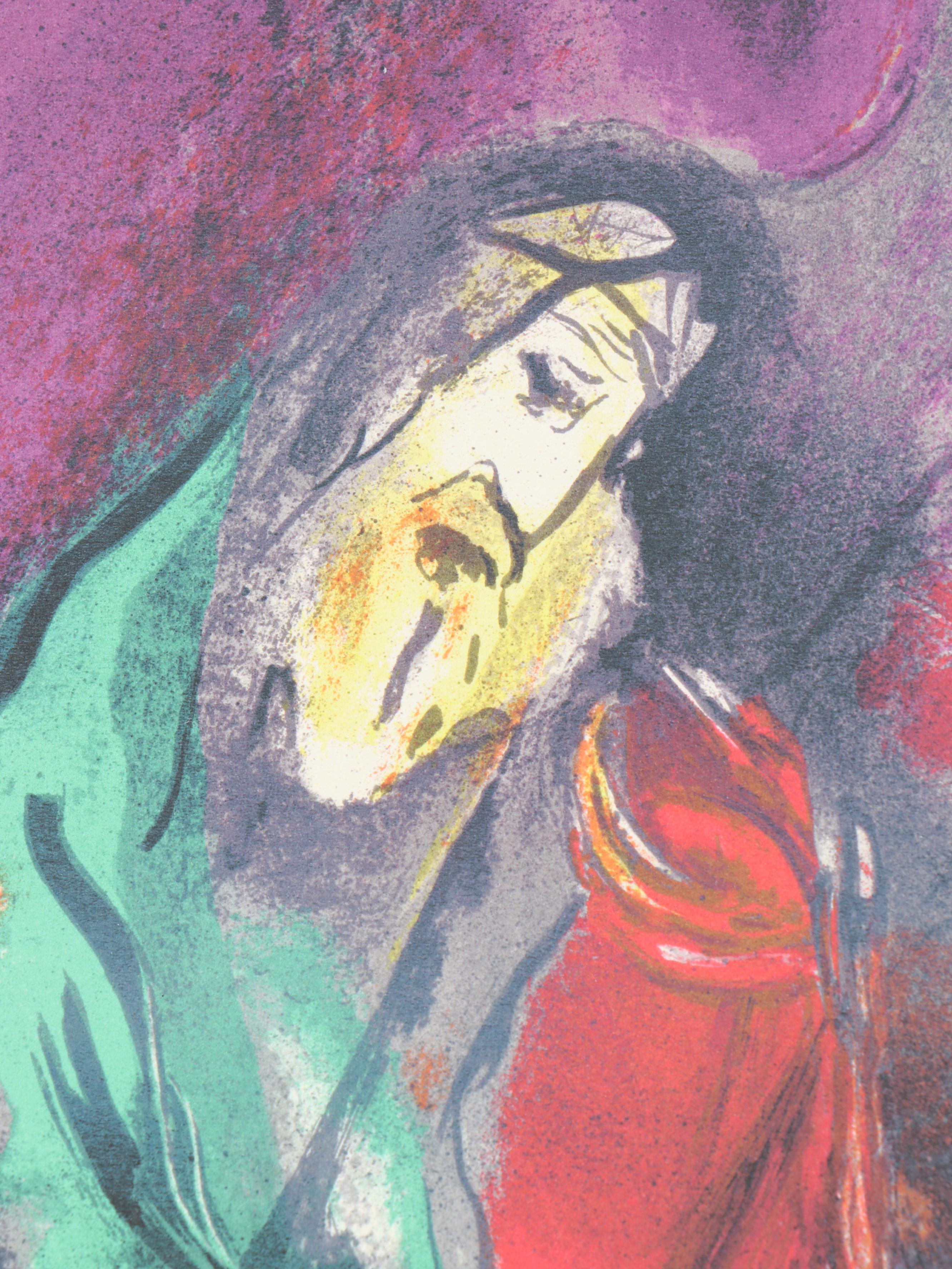 Lithograph After Marc Chagall "Bible"
