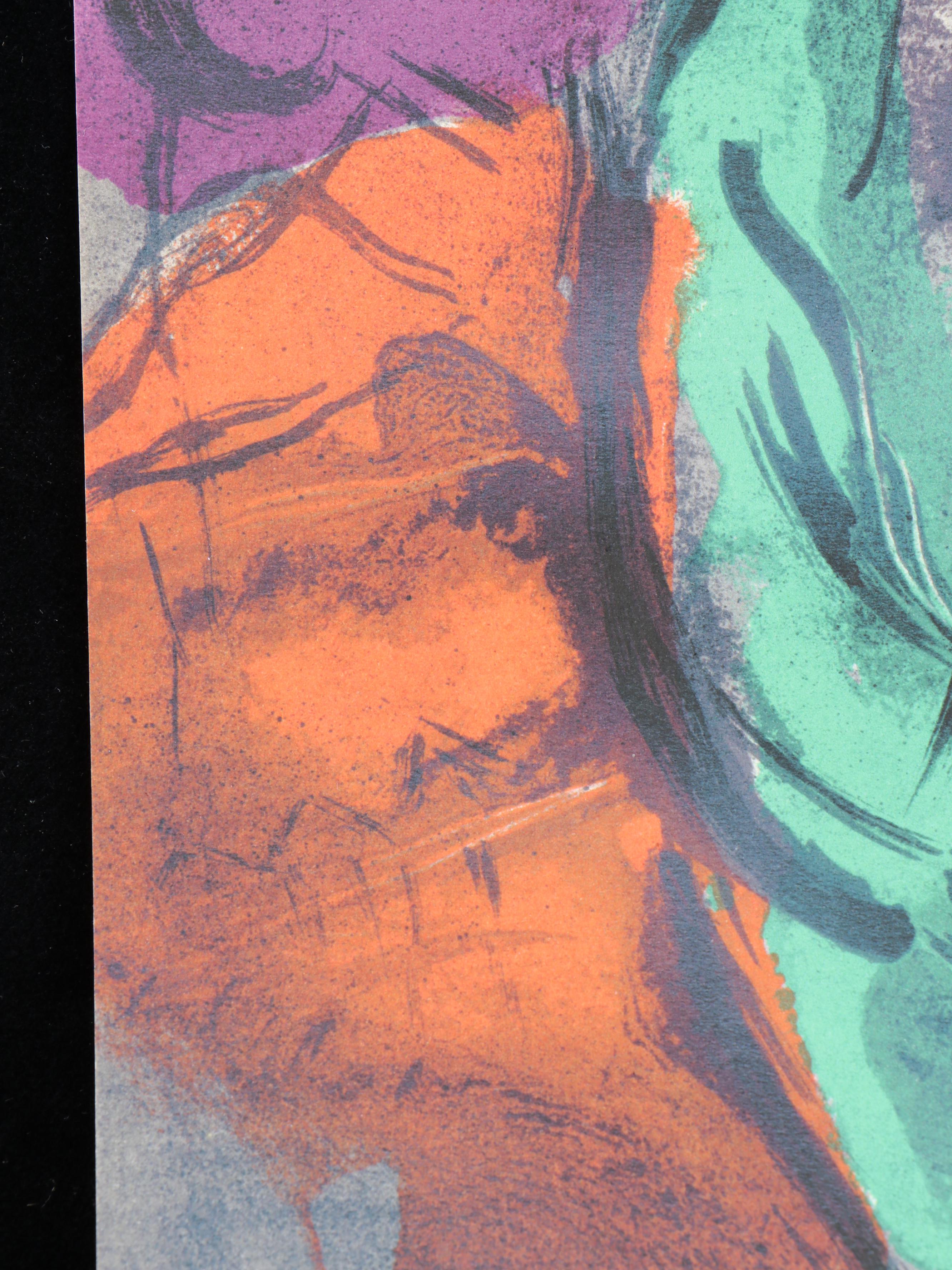 Lithograph After Marc Chagall "Bible"