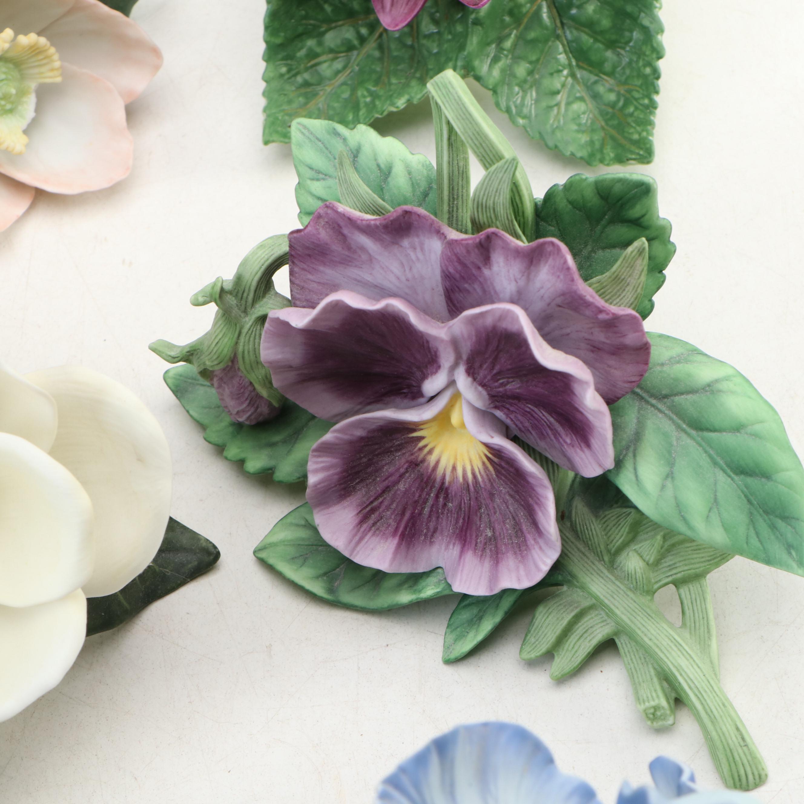 Lenox Porcelain Floral Figurines and Boxes