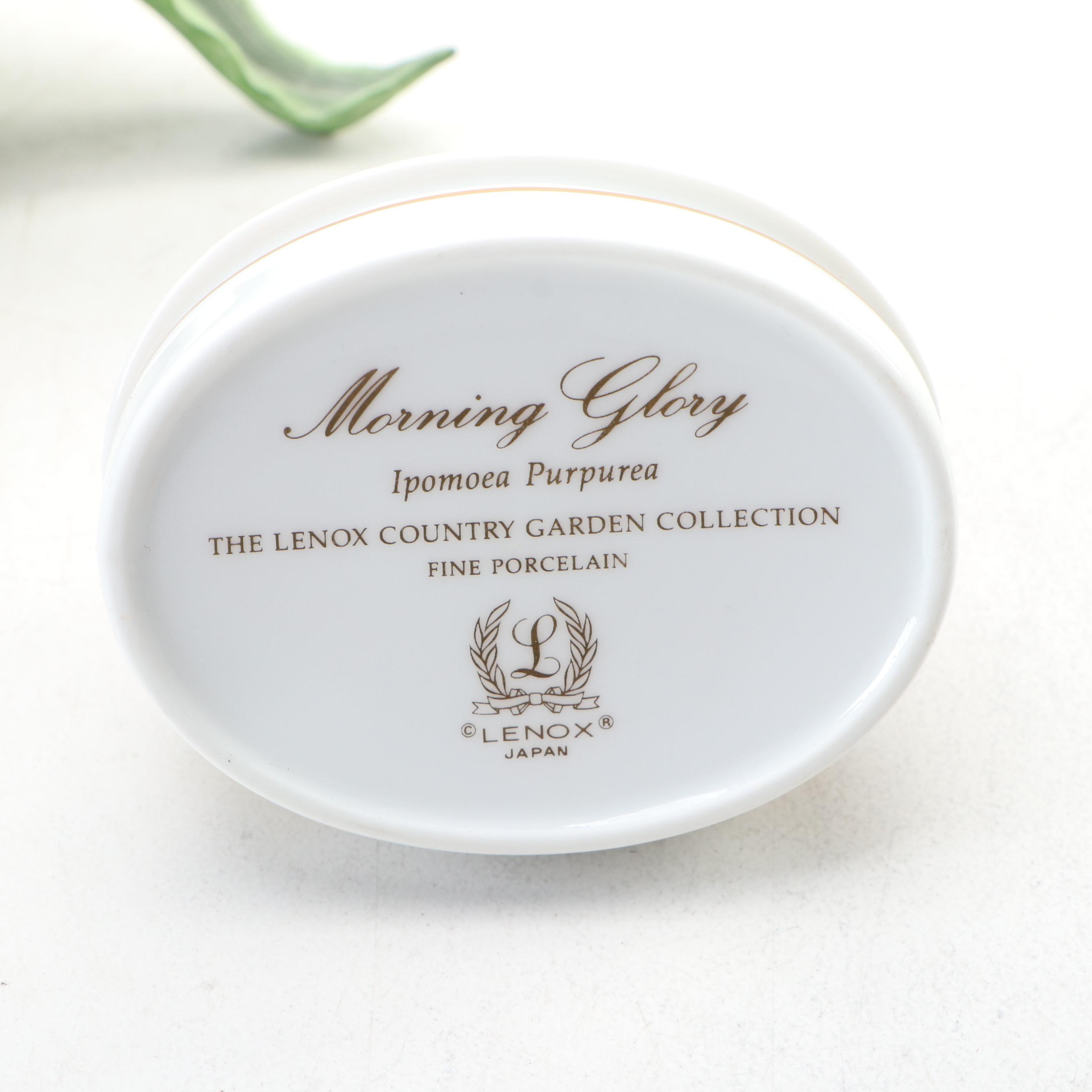 Lenox Porcelain Floral Figurines and Boxes