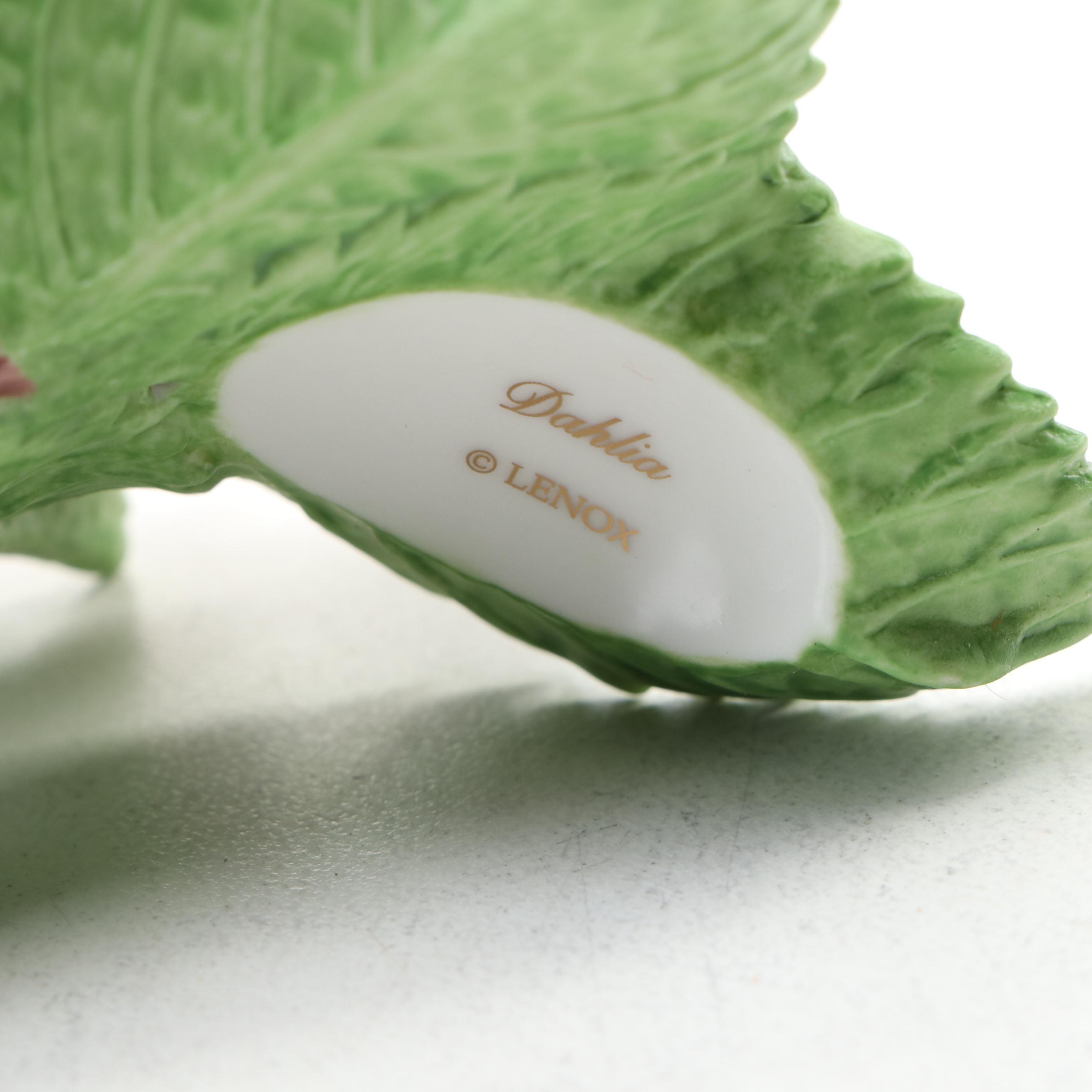 Lenox Porcelain Floral Figurines and Boxes