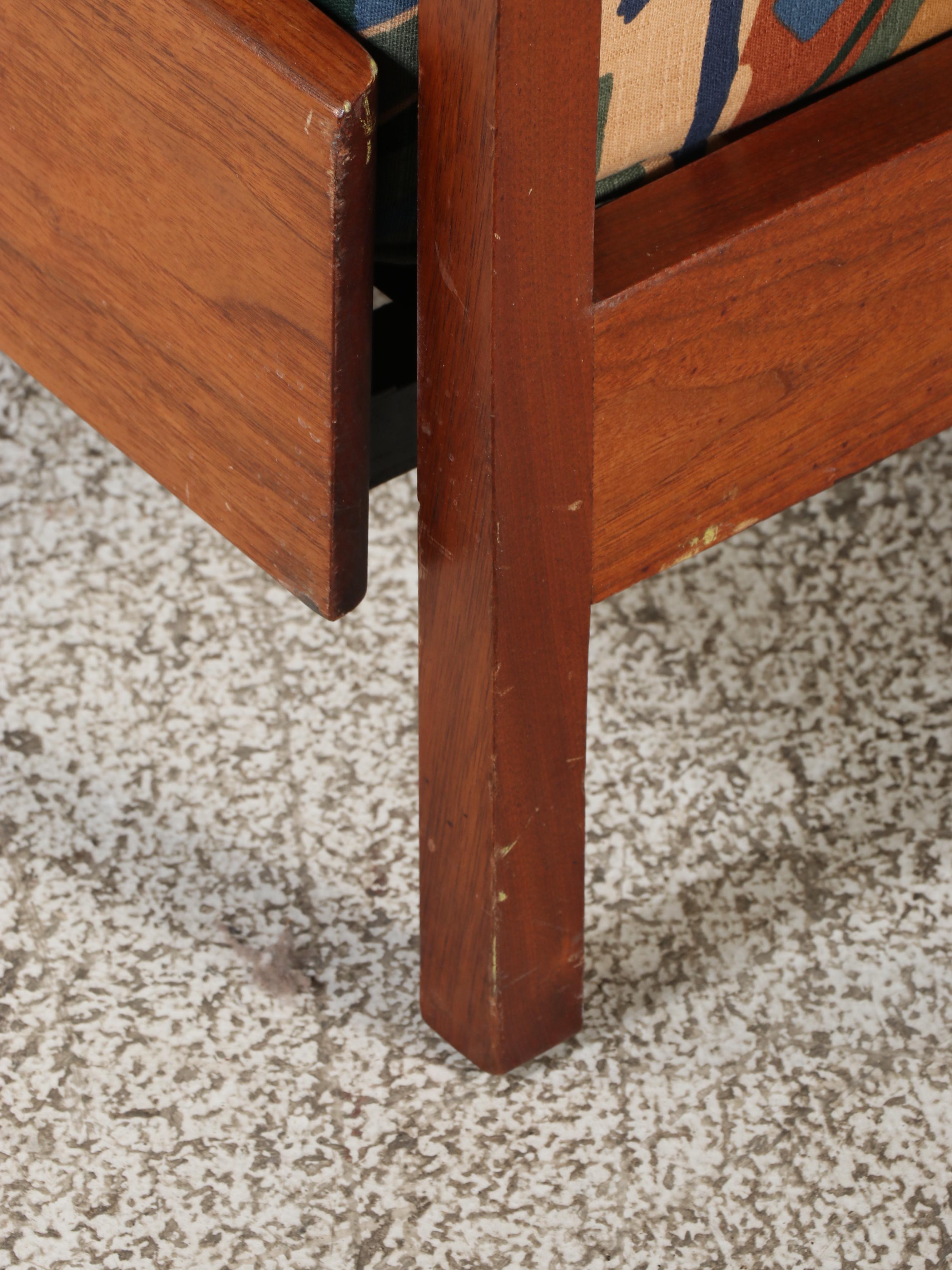 Mid Century Modern Walnut Daybed with Trundle