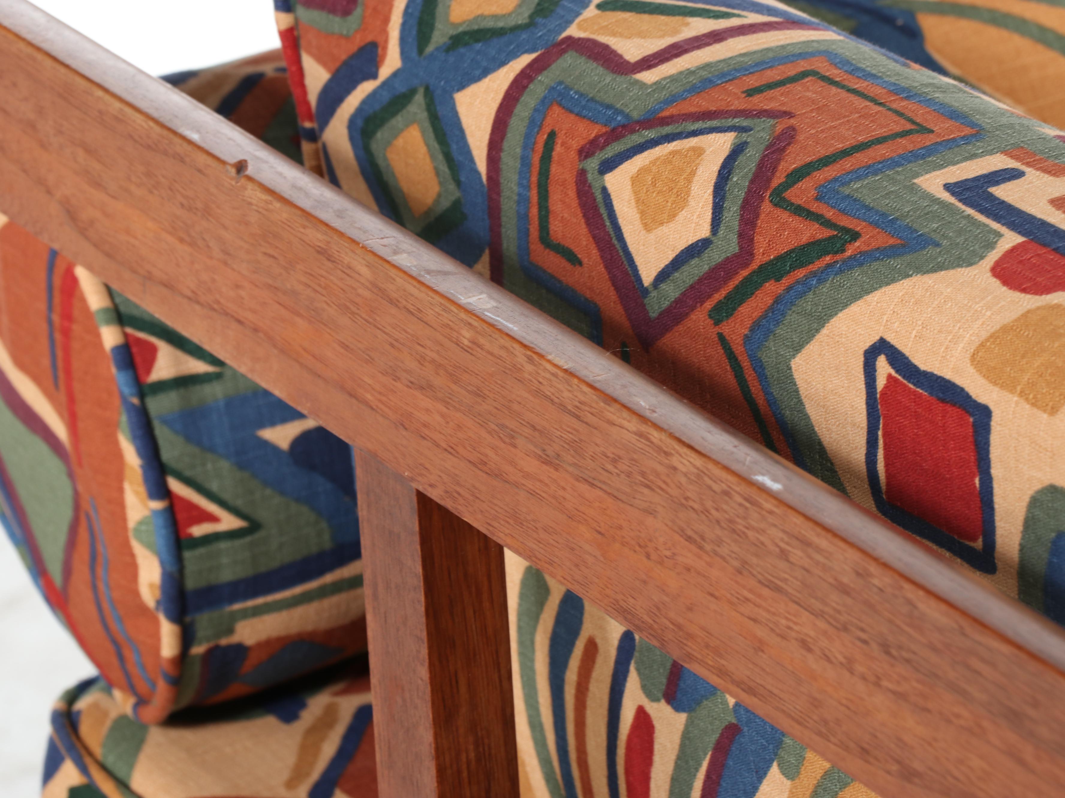 Mid Century Modern Walnut Daybed with Trundle