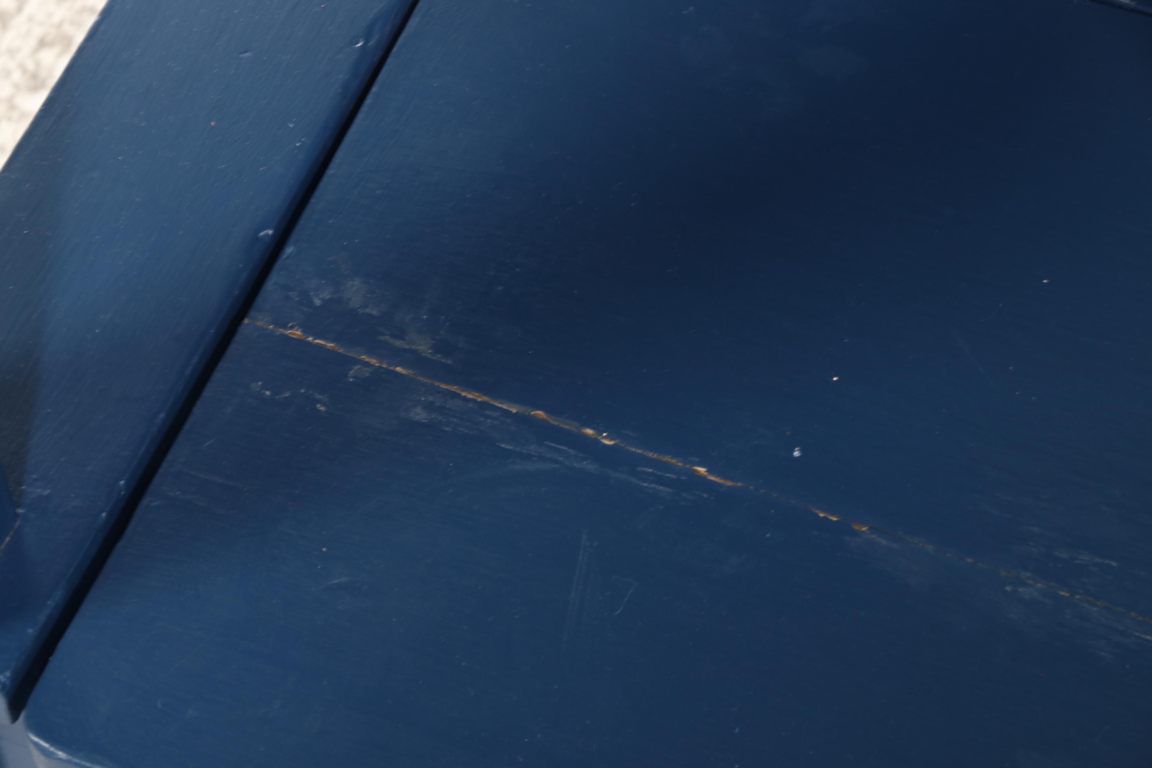 Late Victorian Painted Tiger Oak Hall Tree with Storage Seat