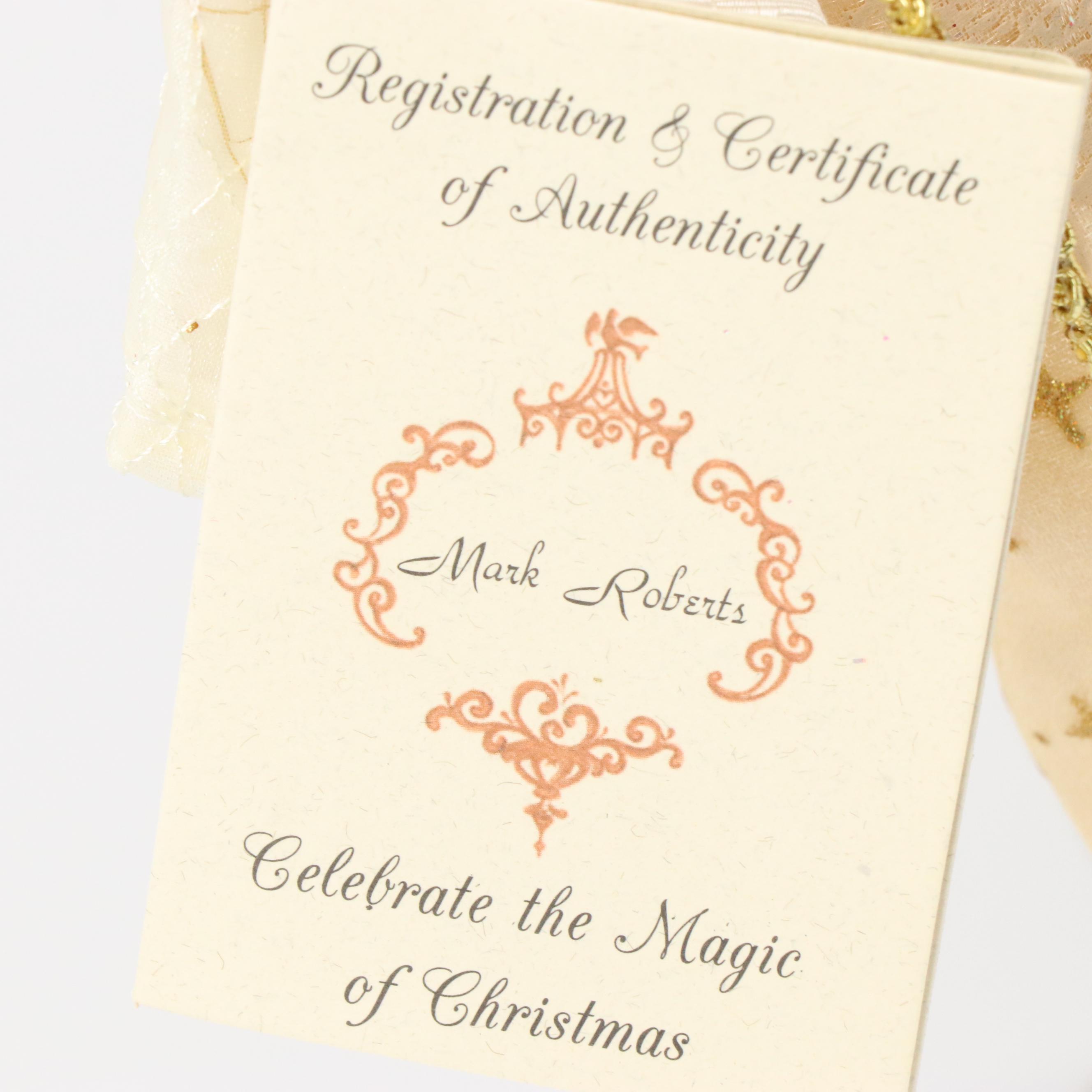 Mark Roberts Healing Heart Fairy, Grape Fairy and Poker Joker Fairy Figurines