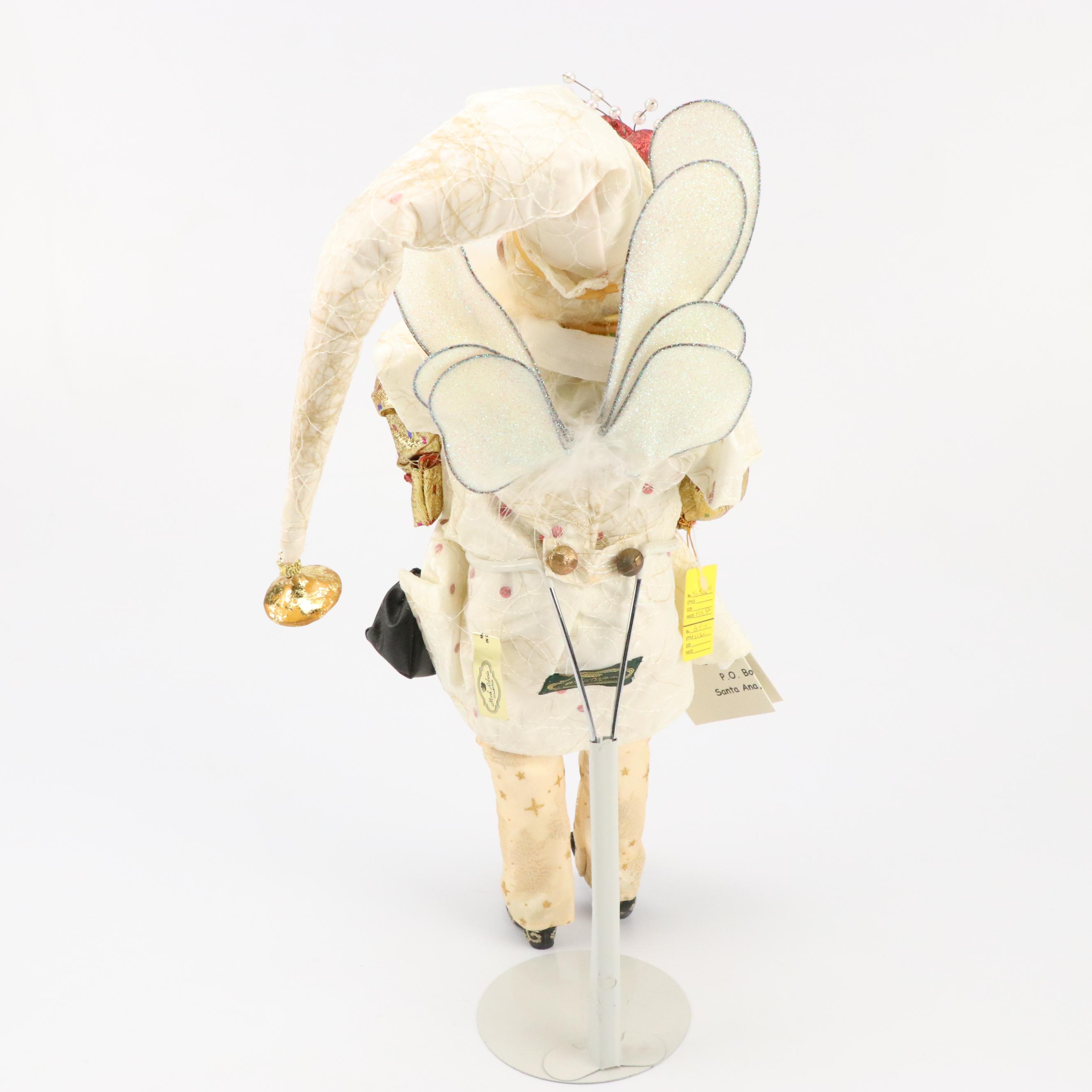 Mark Roberts Healing Heart Fairy, Grape Fairy and Poker Joker Fairy Figurines