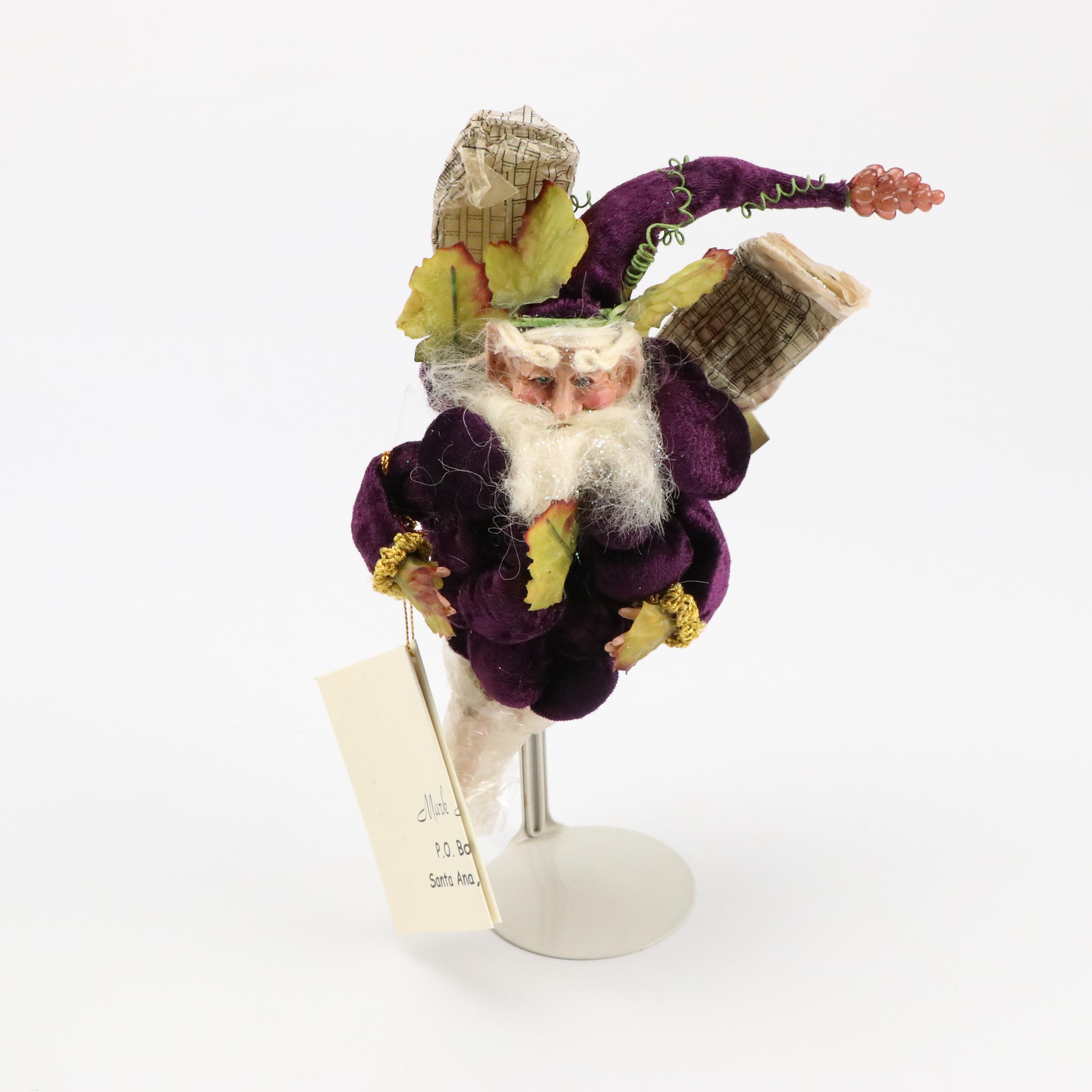 Mark Roberts Healing Heart Fairy, Grape Fairy and Poker Joker Fairy Figurines