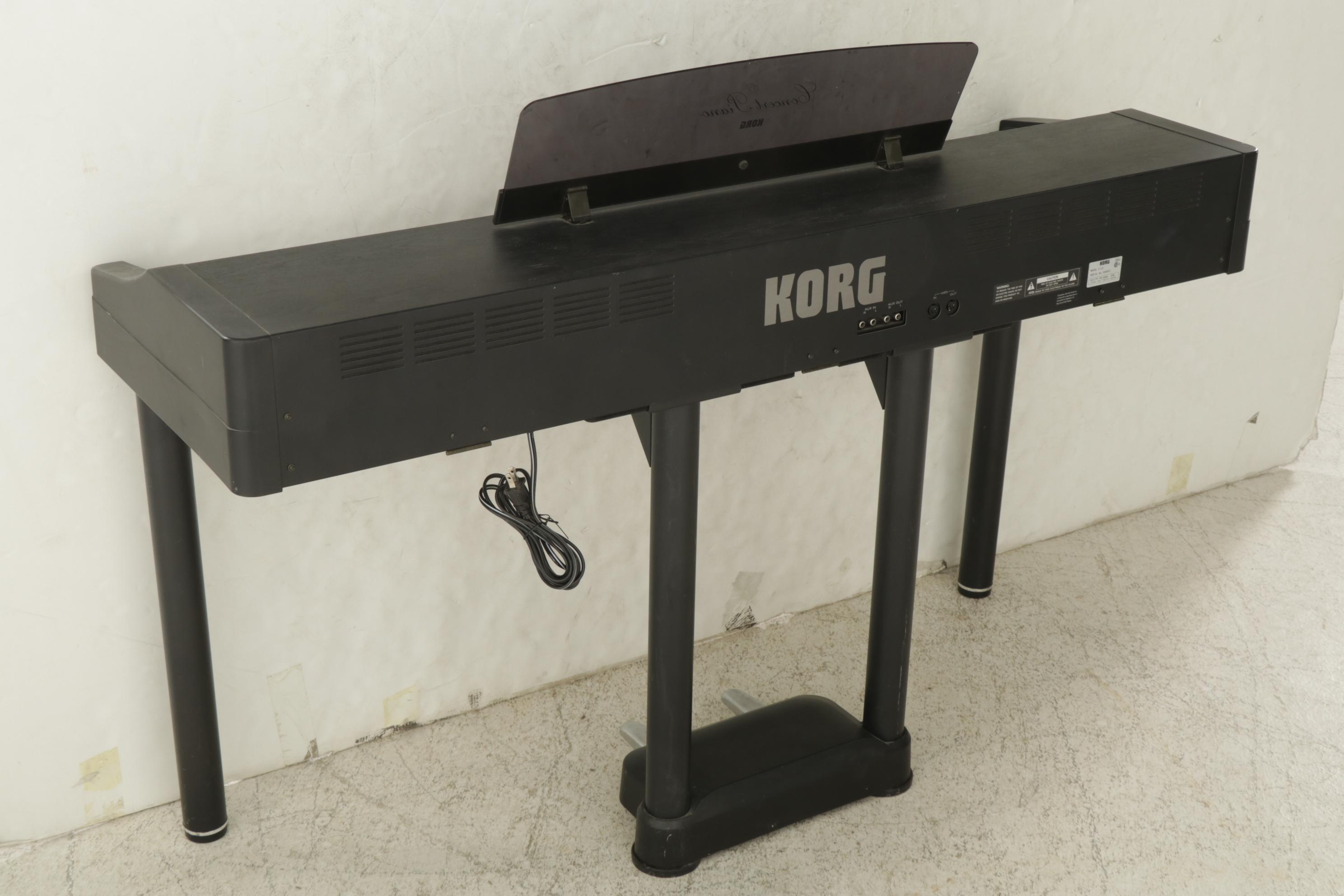 Korg Concert C-15 Electric Piano and Bench